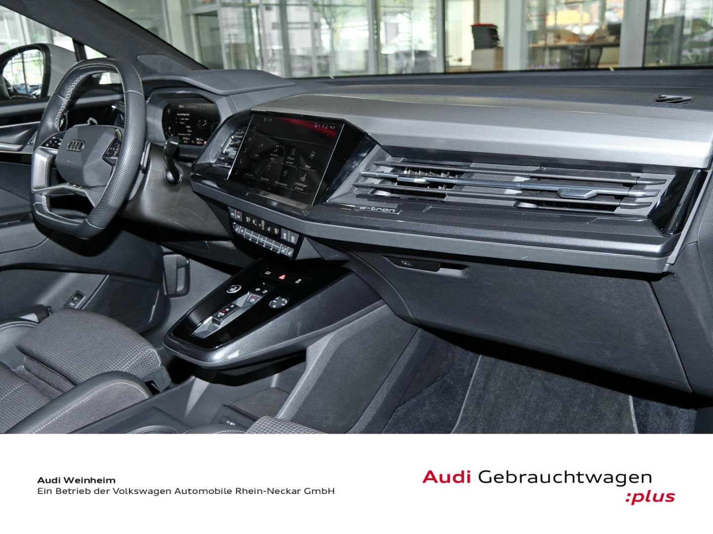 Bild über Audi Q4 Sportback e-tron 50 e-tron quattro - für weitere Informationen kontaktieren Sie den Audi Partner