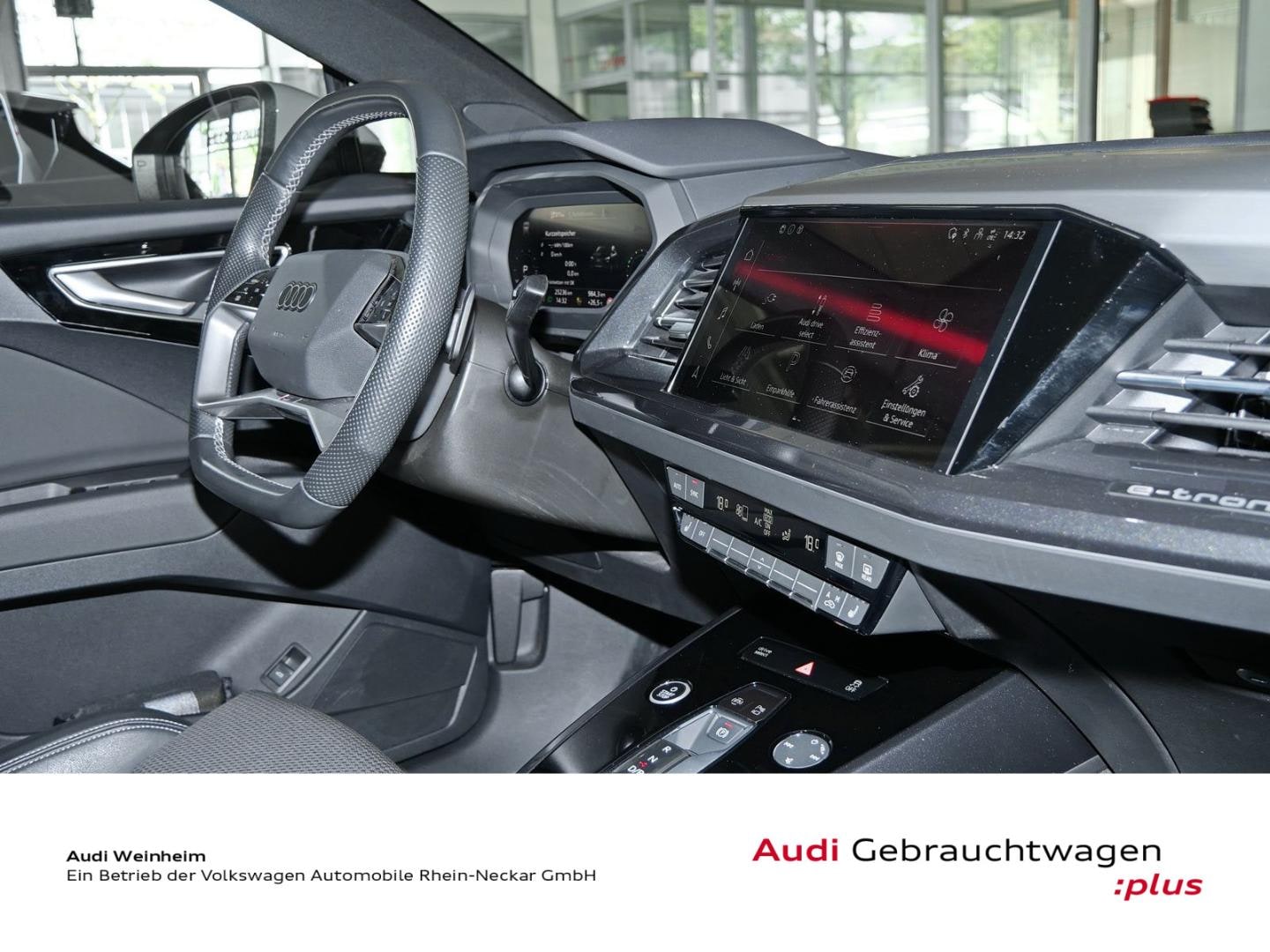 Bild über Audi Q4 Sportback e-tron 50 e-tron quattro - für weitere Informationen kontaktieren Sie den Audi Partner