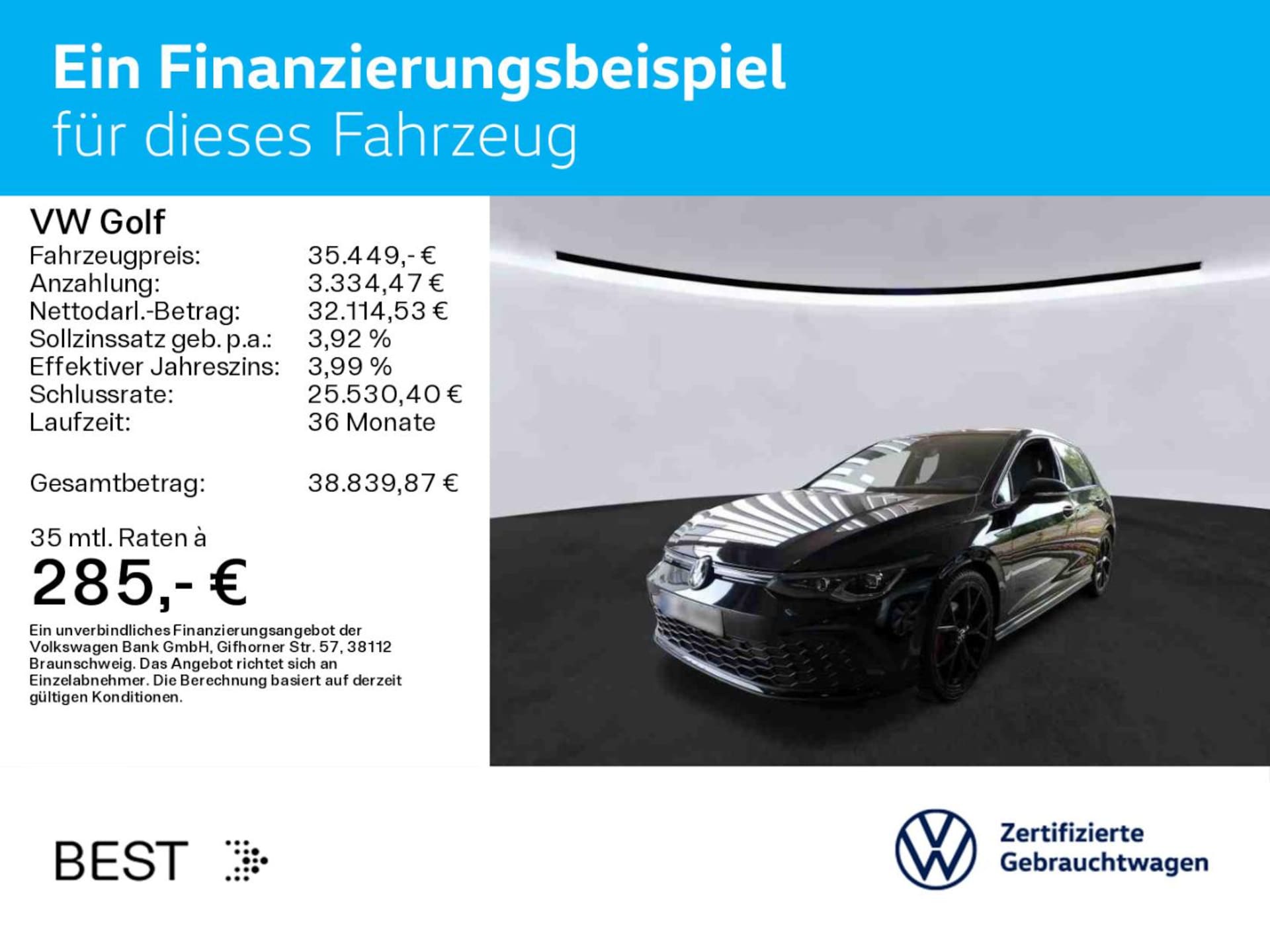 Volkswagen Golf GTD