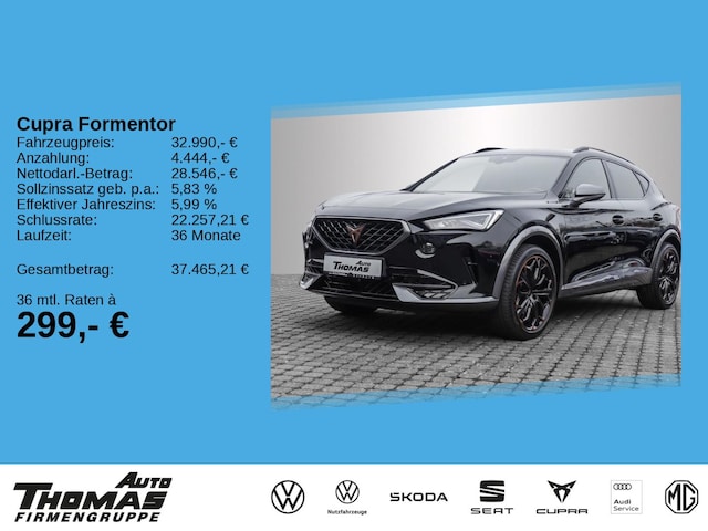 CUPRA Formentor VZ 2.0 TSI 4DRIVE DSG LED+ACC+NAVI (BN28172)