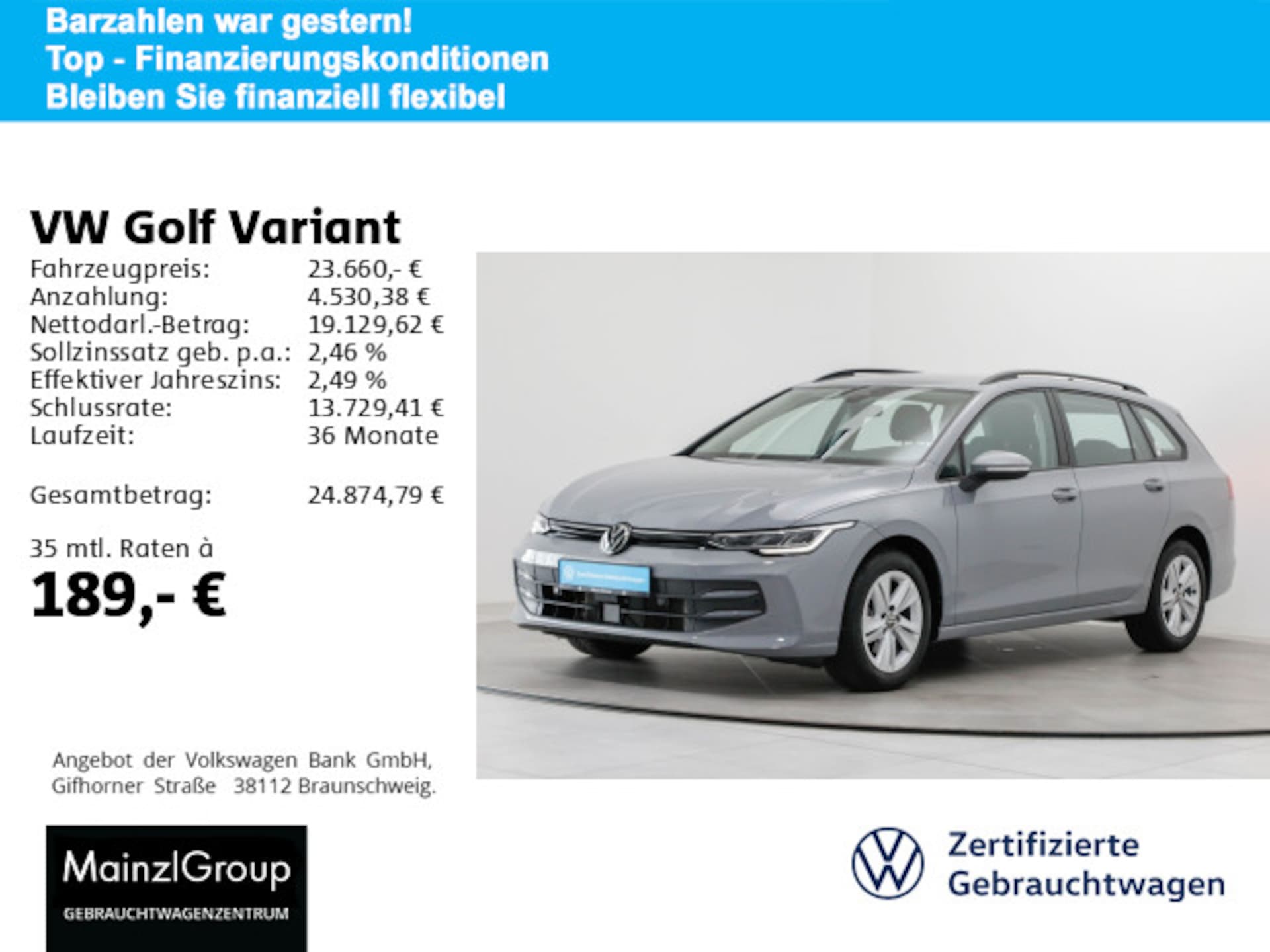 Volkswagen Golf Variant Life