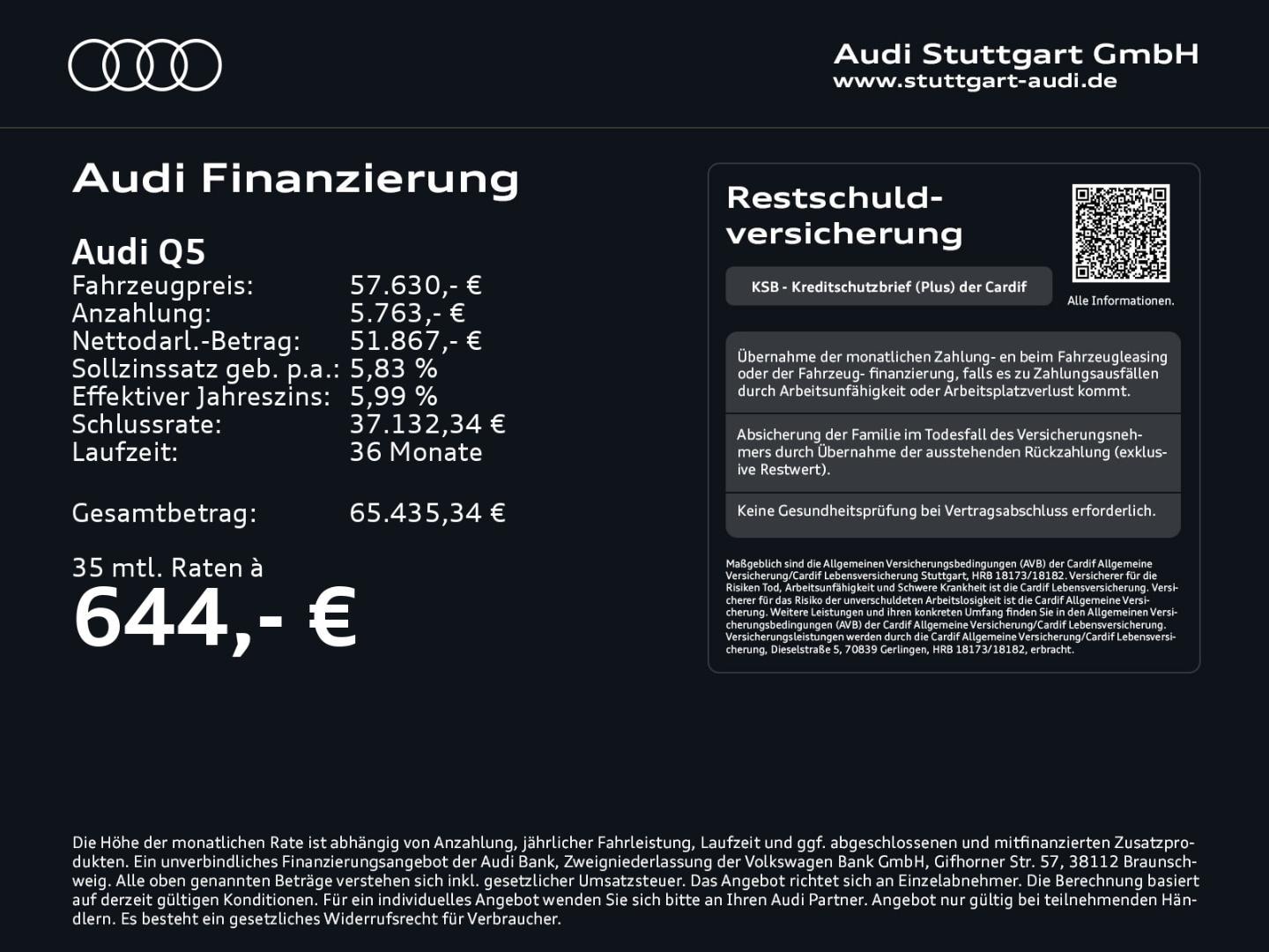Bild über Audi Q5 SUV TDI quattro 150 kW S tronic - für weitere Informationen kontaktieren Sie den Audi Partner