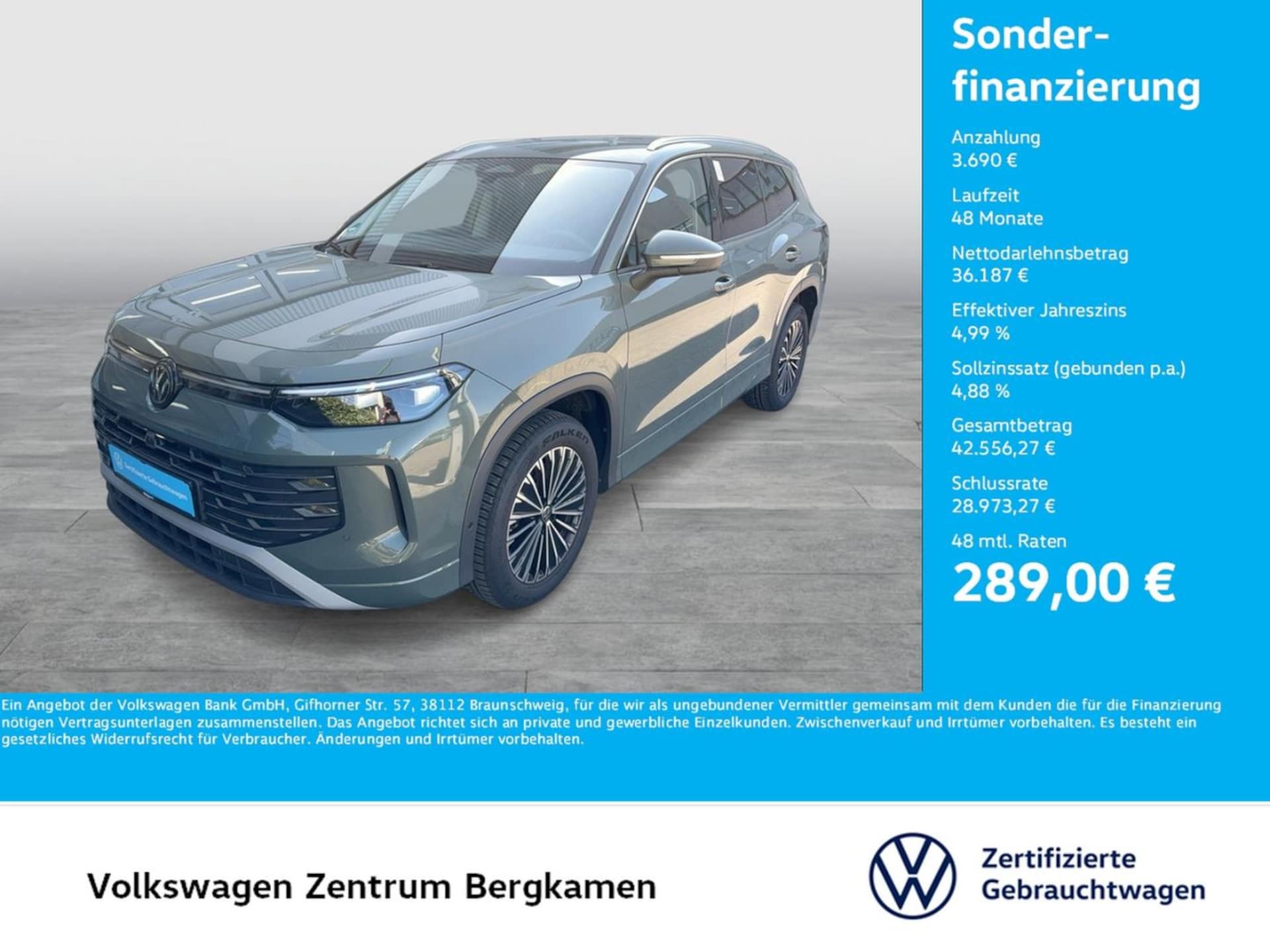 Volkswagen Tayron Elegance