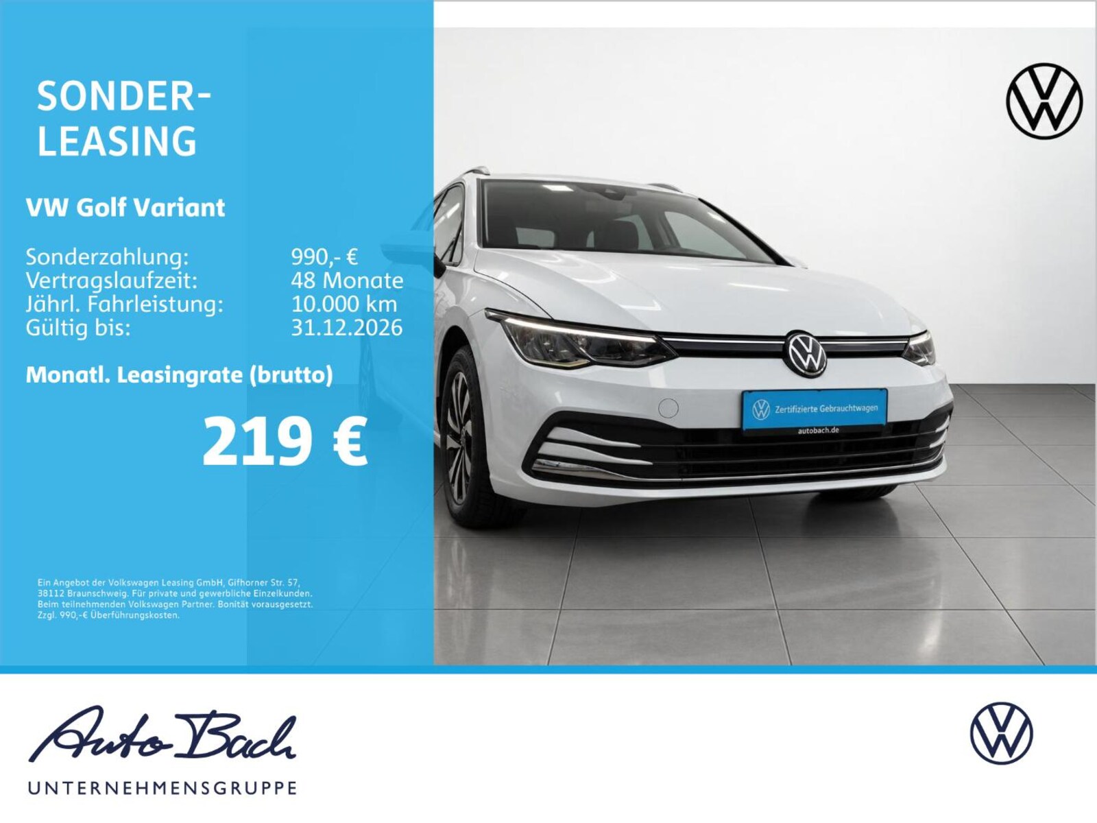 Volkswagen Golf Variant – Bild 2