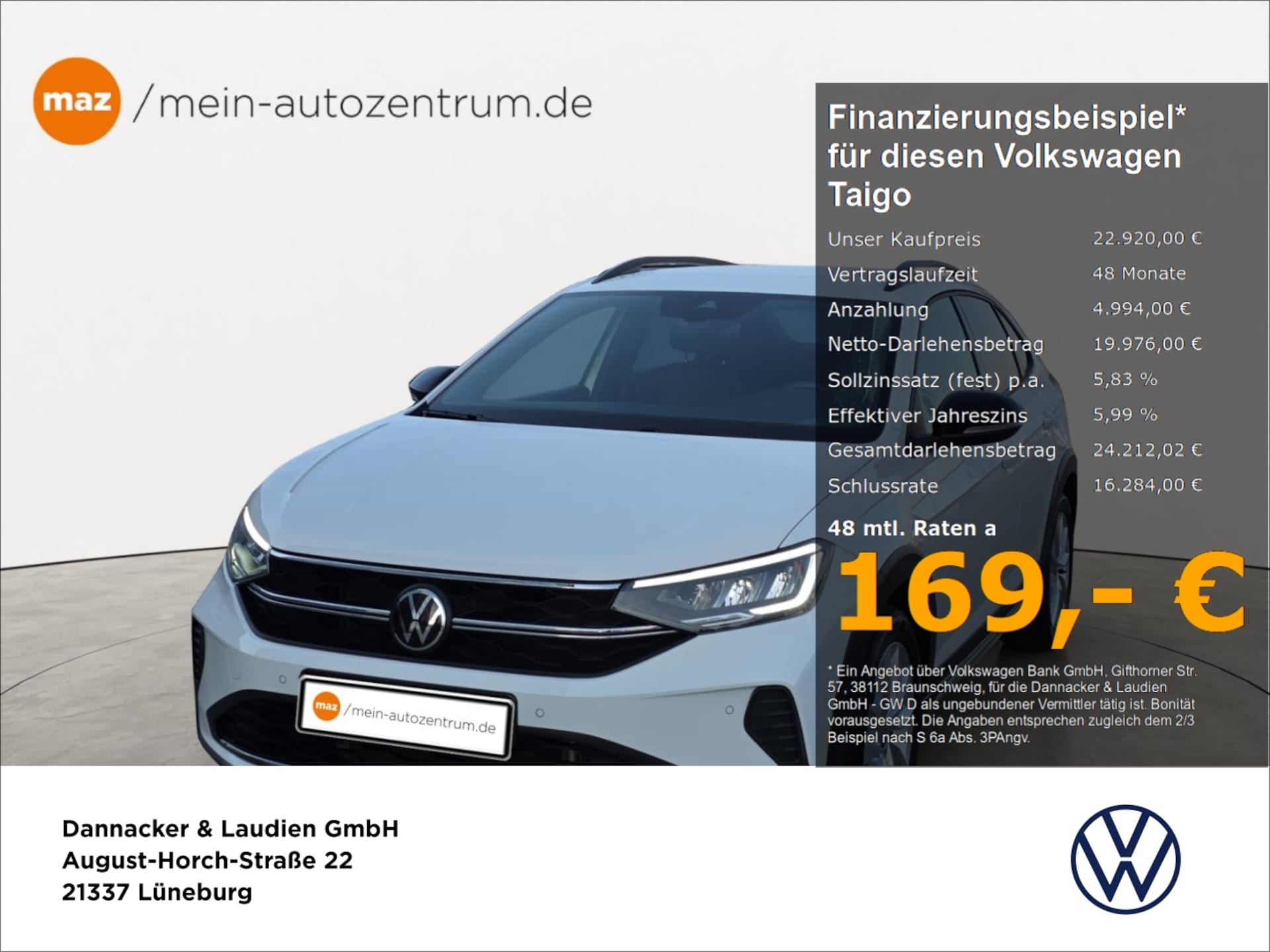 Volkswagen Taigo Goal