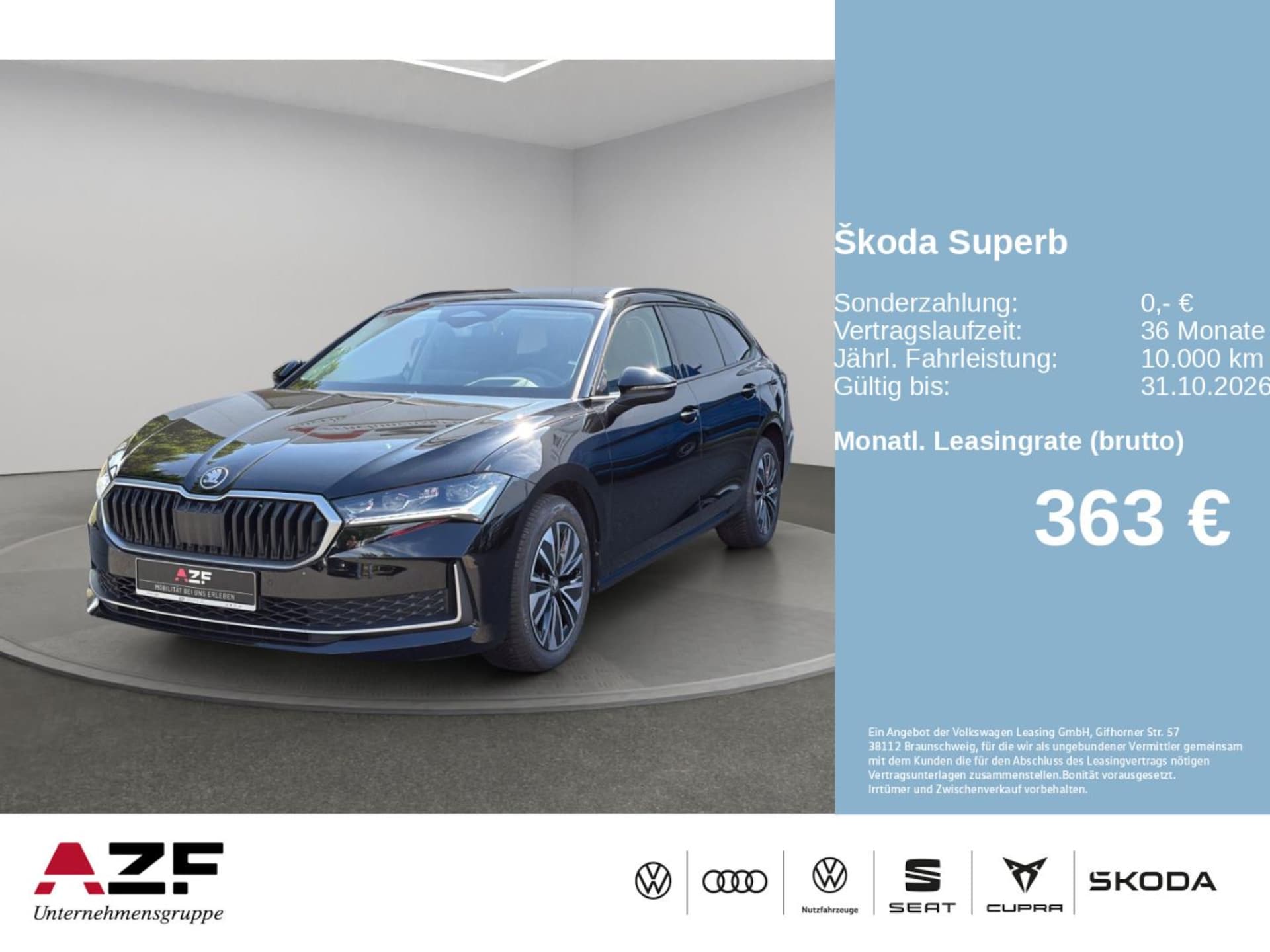 Skoda Superb Combi Selection