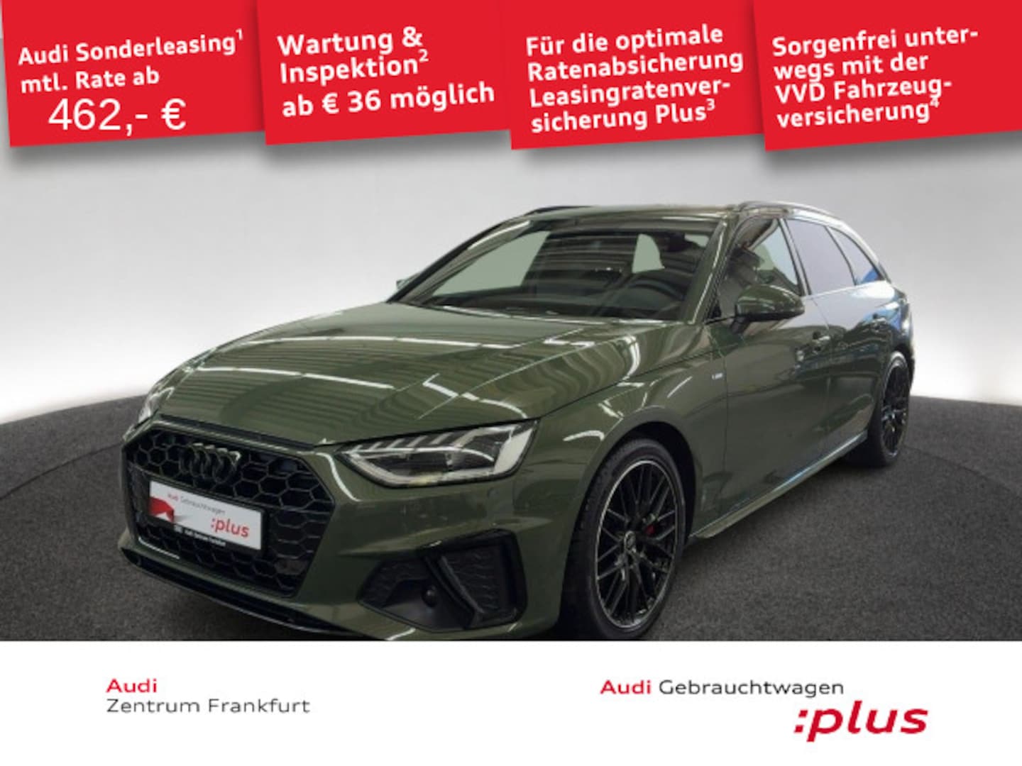 Bild über Audi A4 Avant S line 40 TFSI S tronic - für weitere Informationen kontaktieren Sie den Audi Partner