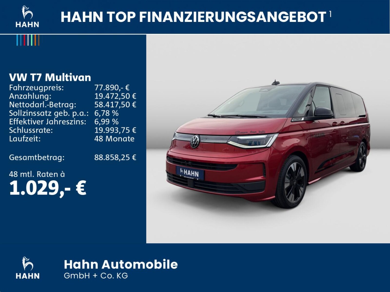 Volkswagen Multivan Langversion – Bild 2