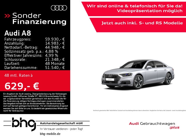 Audi A8 TFSI e