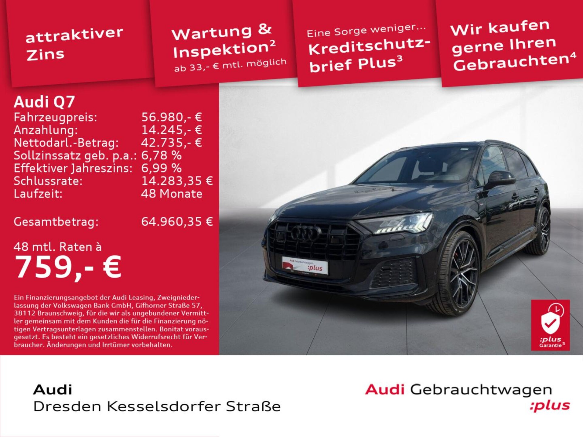 Audi Q7 SUV S line