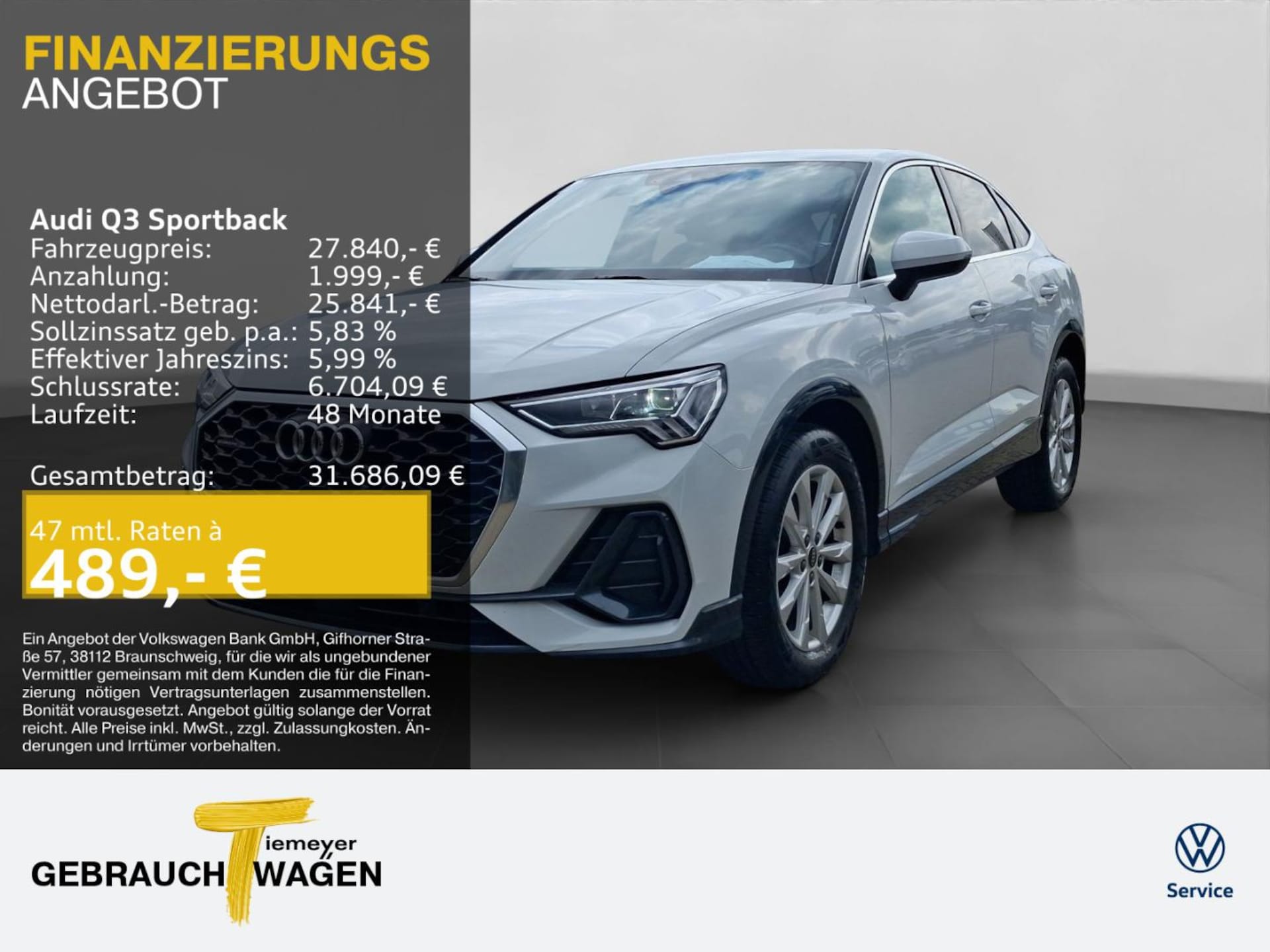 Audi Q3 Sportback