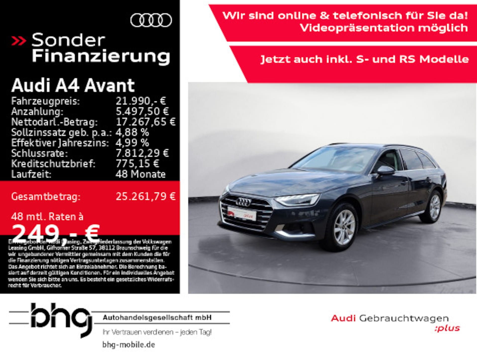 Audi A4 Avant Advanced