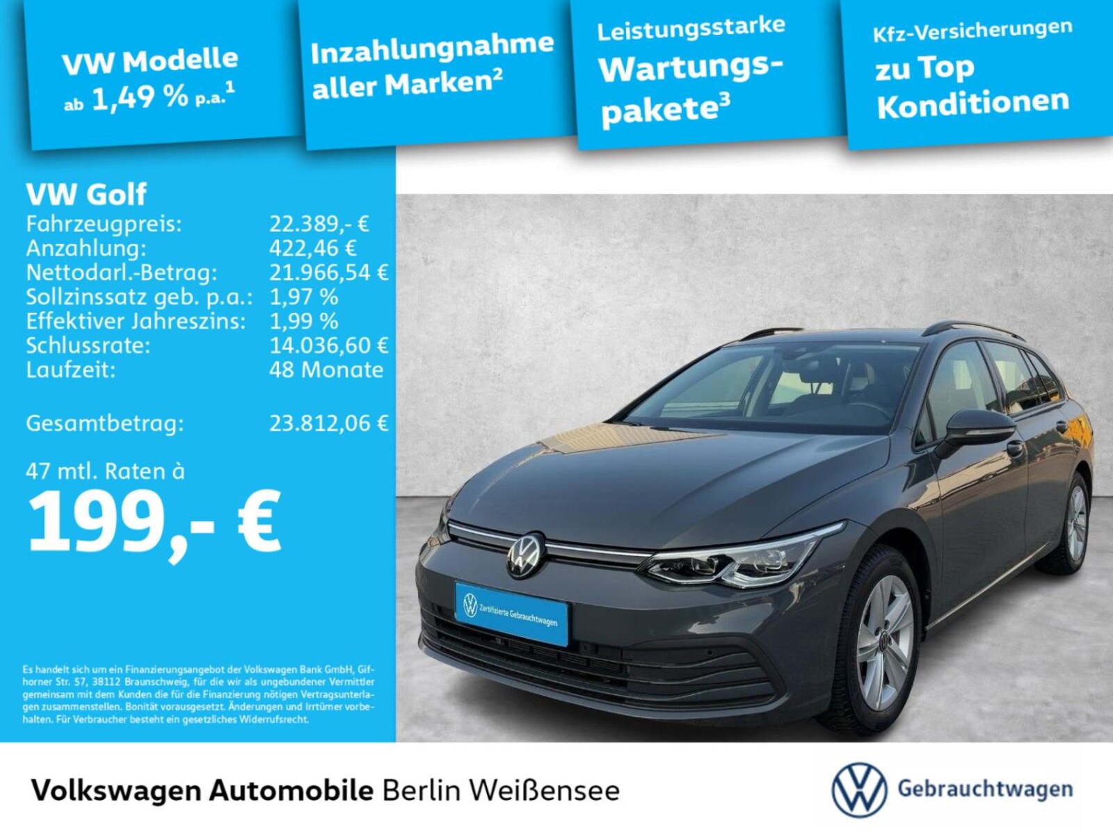 Volkswagen Golf Variant – Bild 2