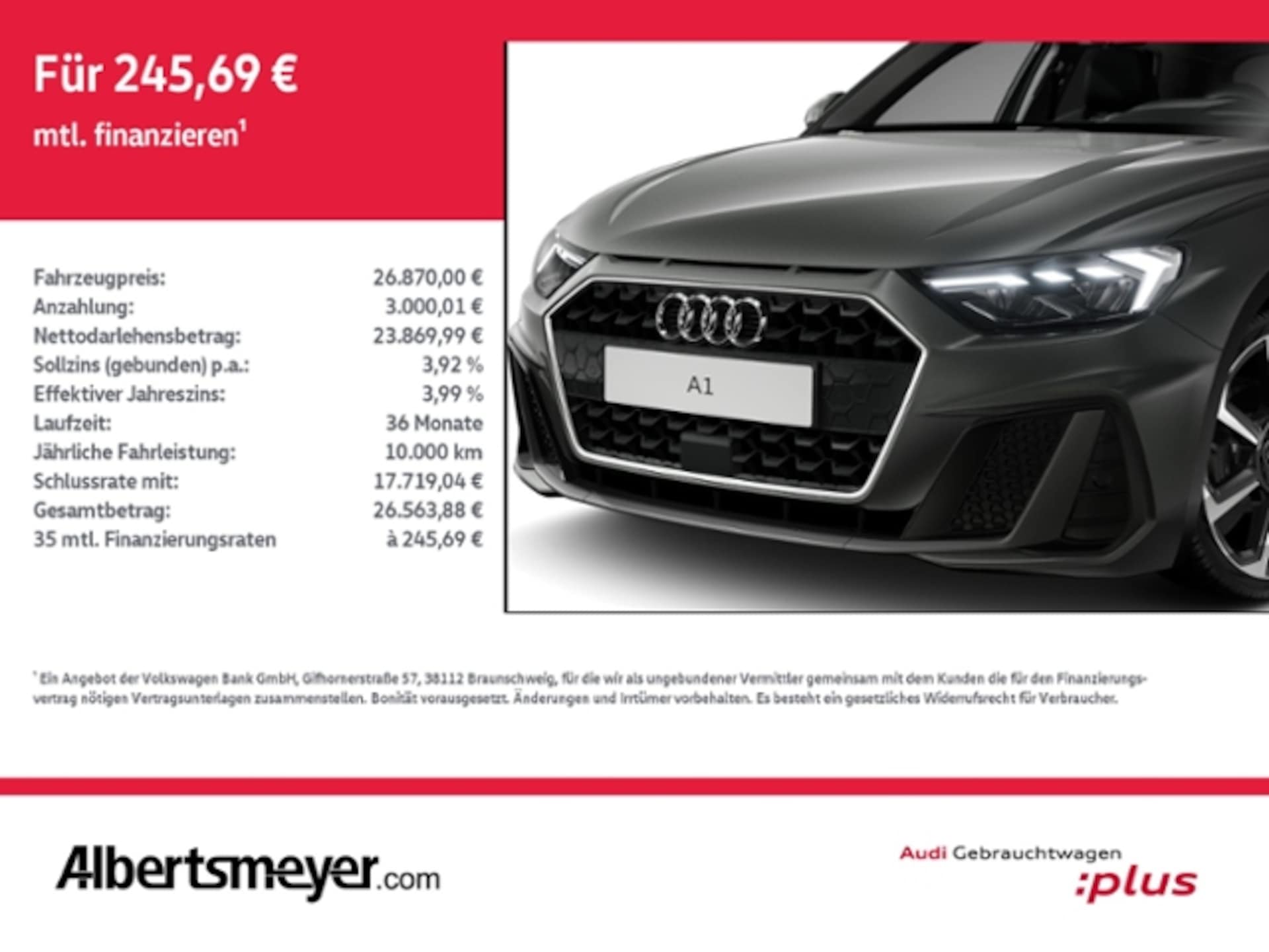 Audi A1 Sportback S line