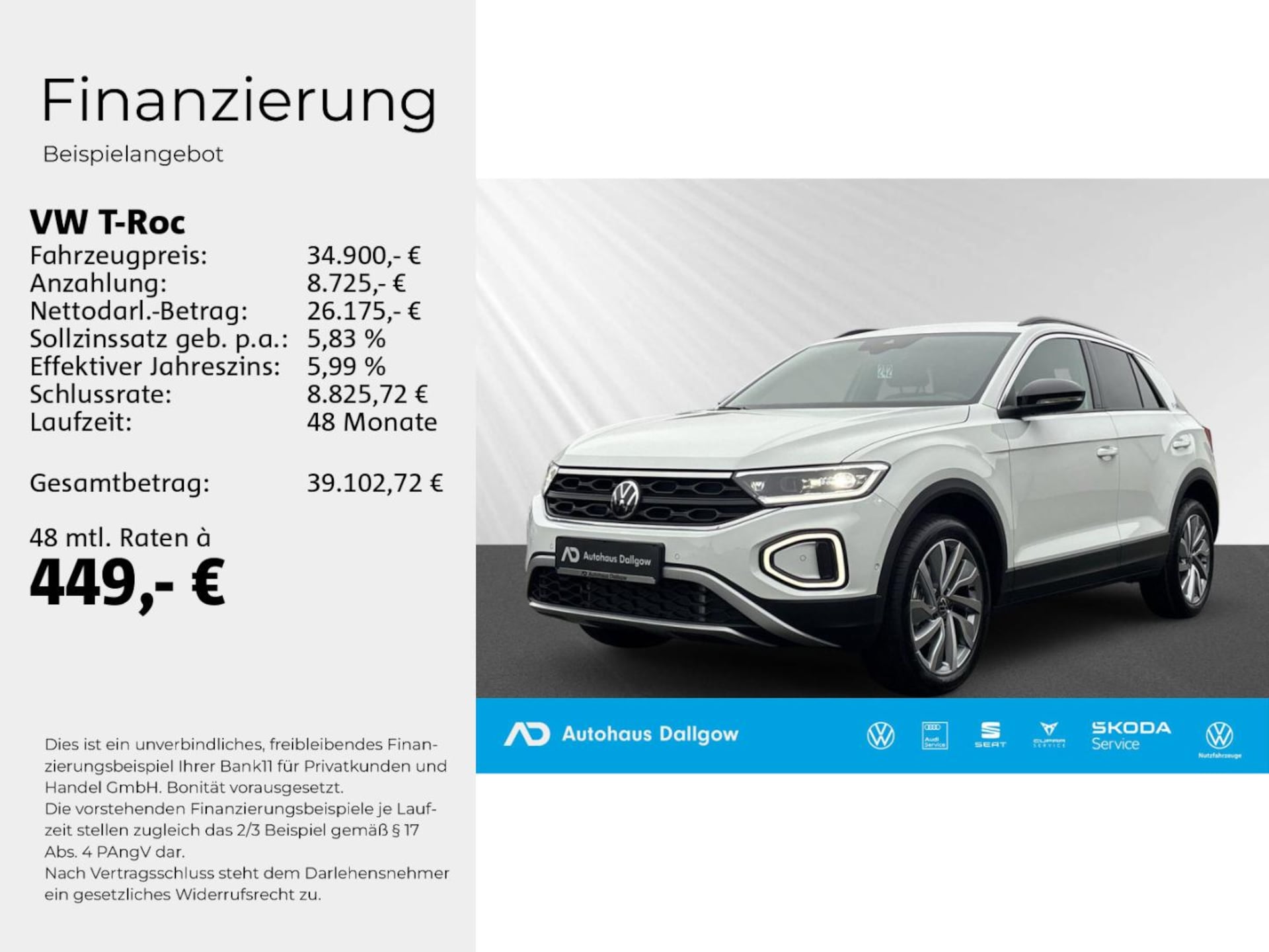 Volkswagen T-Roc Life