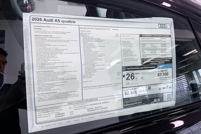 2026 Audi A5 Prestige - Photo 22
