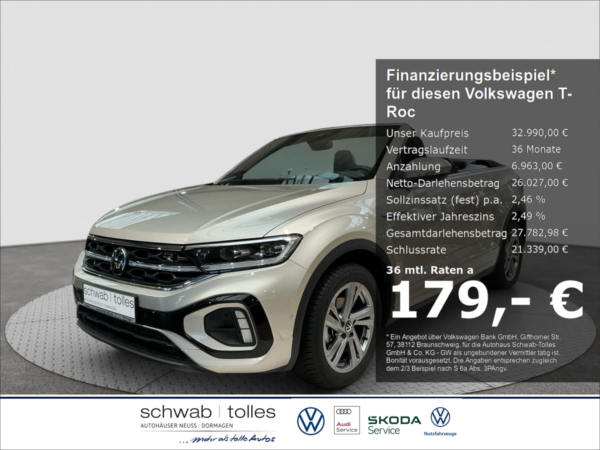 Volkswagen T-Roc Cabriolet R-Line