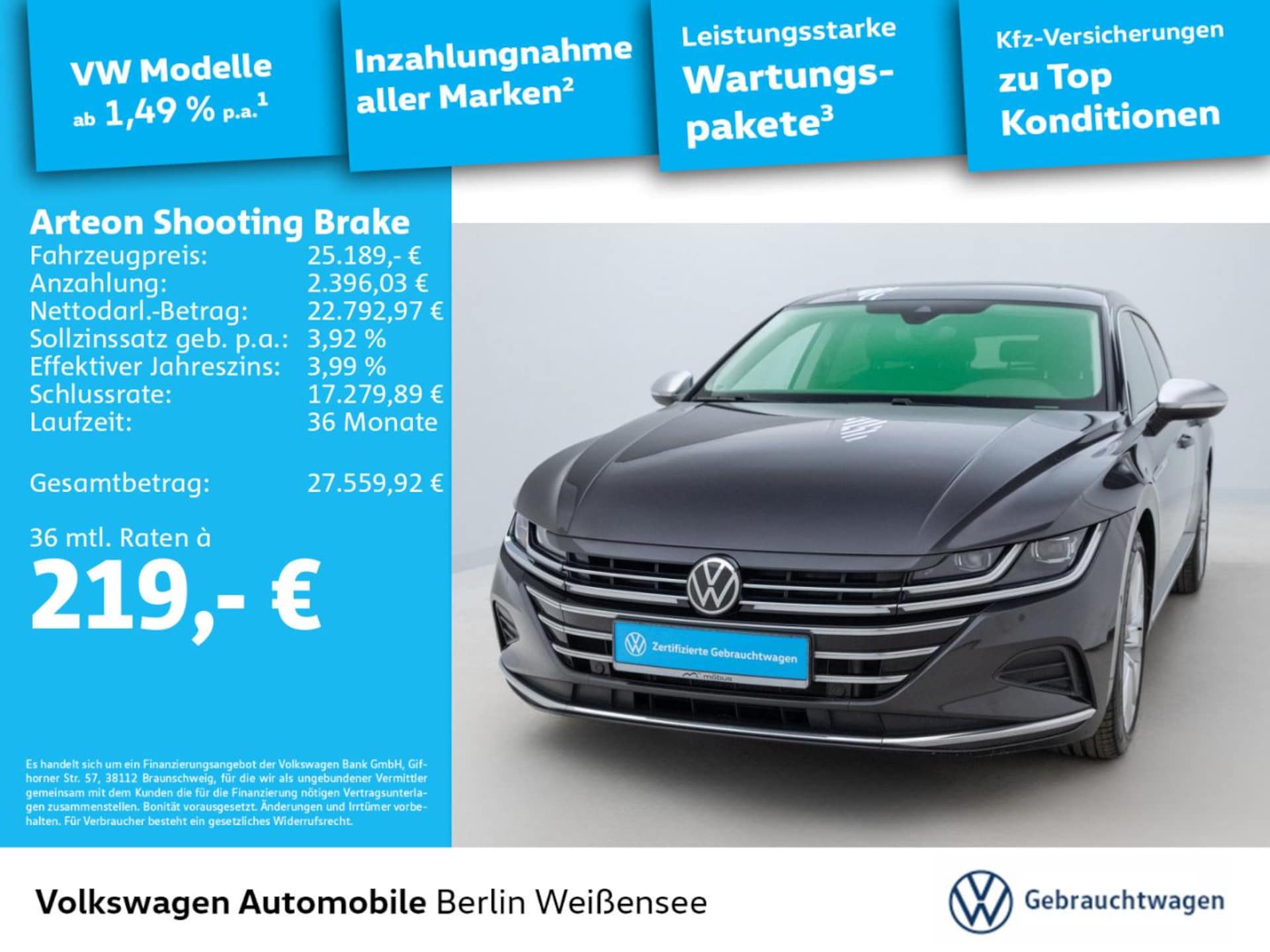 Volkswagen Arteon Shooting Brake Elegance