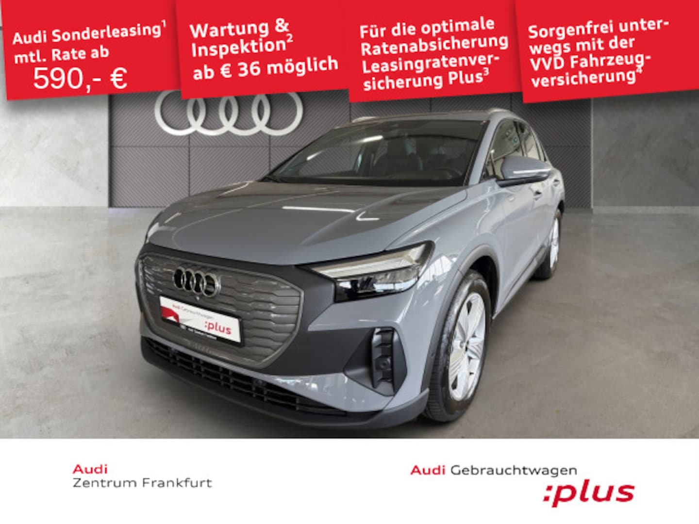 Bild über Audi Q4 e-tron 40 e-tron 150 kW - für weitere Informationen kontaktieren Sie den Audi Partner