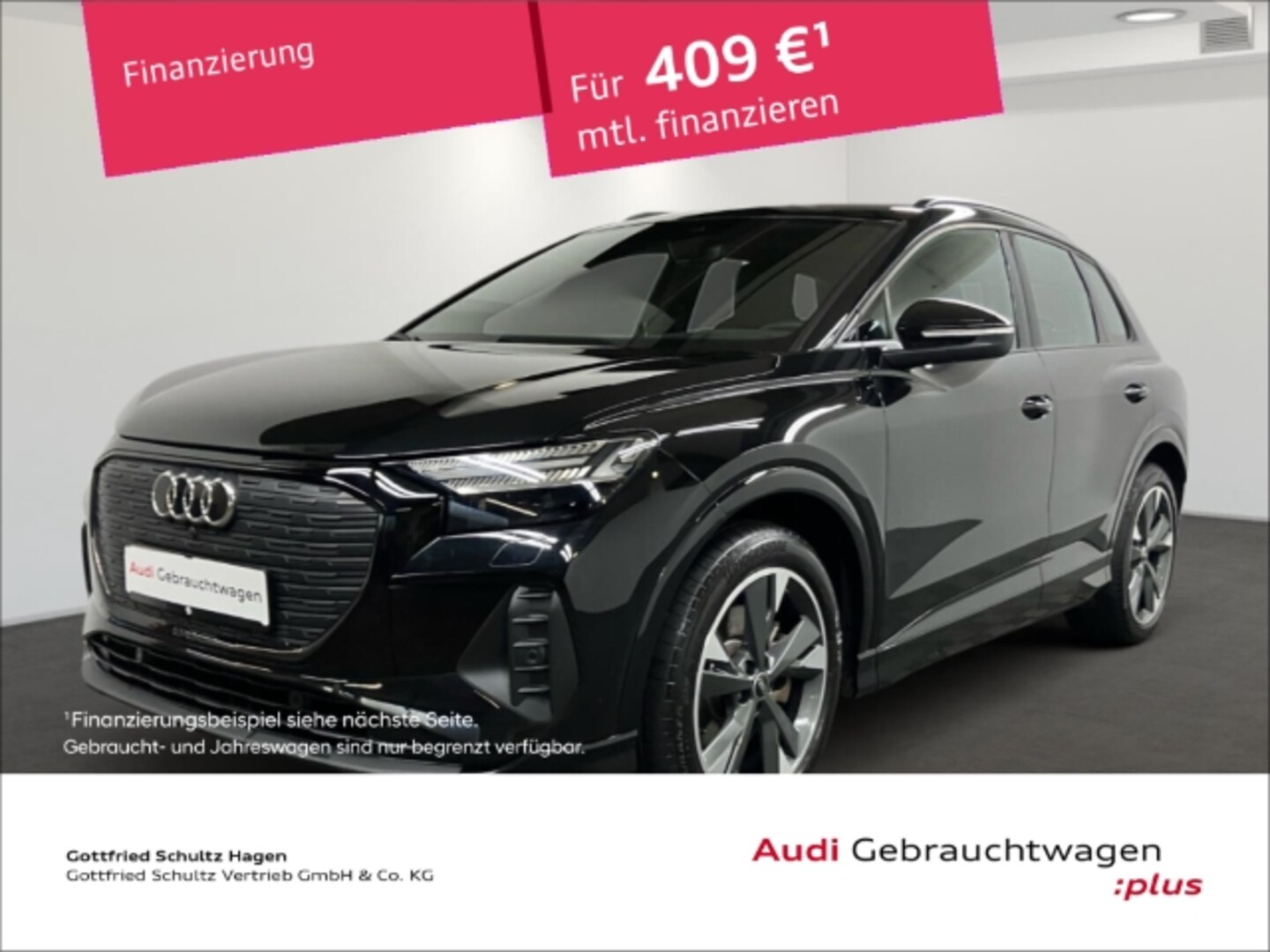 Bild über Audi Q4 e-tron 50 e-tron quattro - für weitere Informationen kontaktieren Sie den Audi Partner