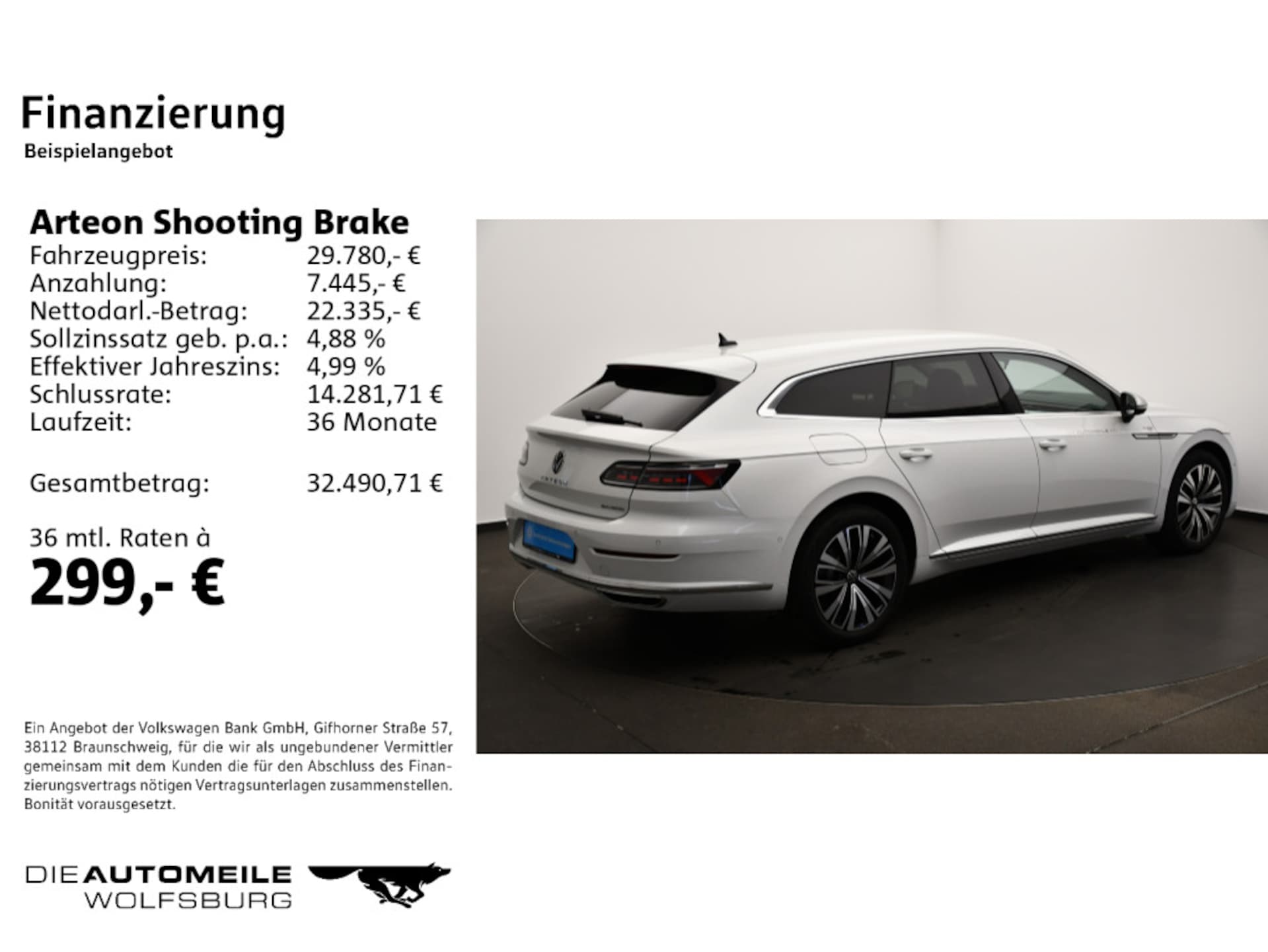 Volkswagen Arteon Shooting Brake Elegance