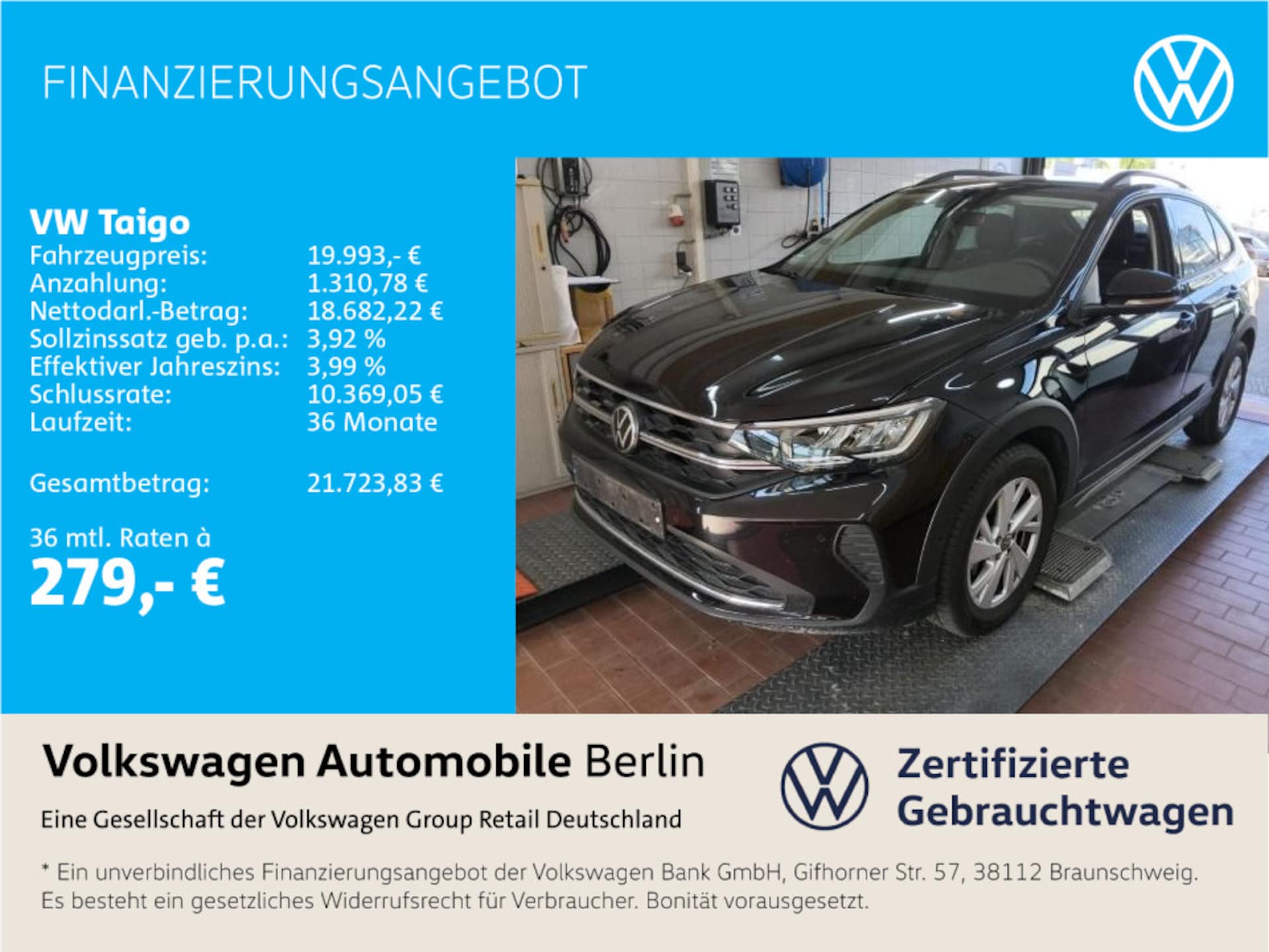 Volkswagen Taigo Life