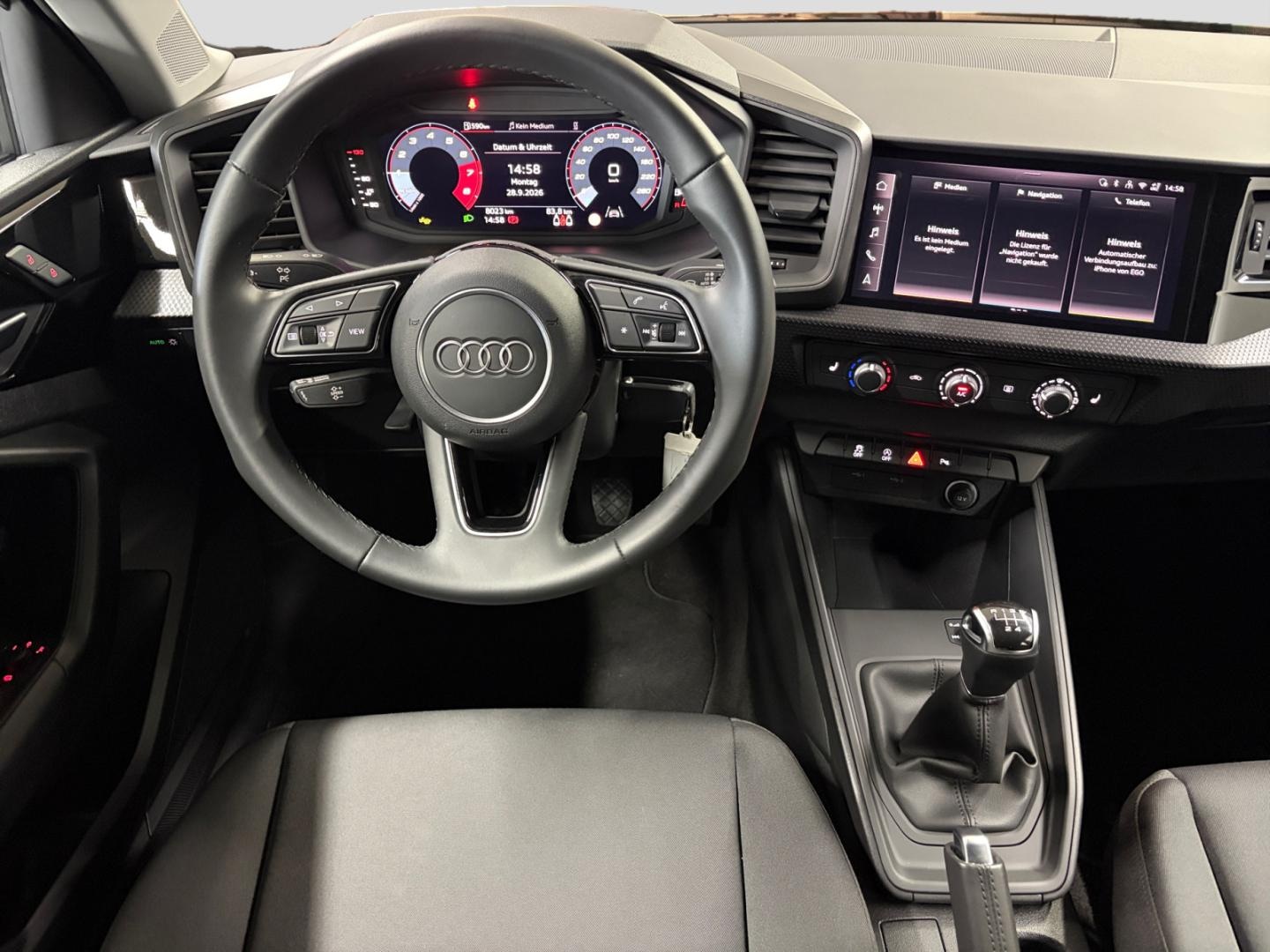 Bild über Audi A1 Sportback advanced 25 TFSI Schaltgetriebe - für weitere Informationen kontaktieren Sie den Audi Partner