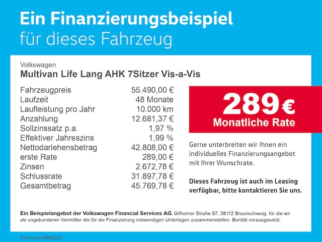 Volkswagen Multivan langversion