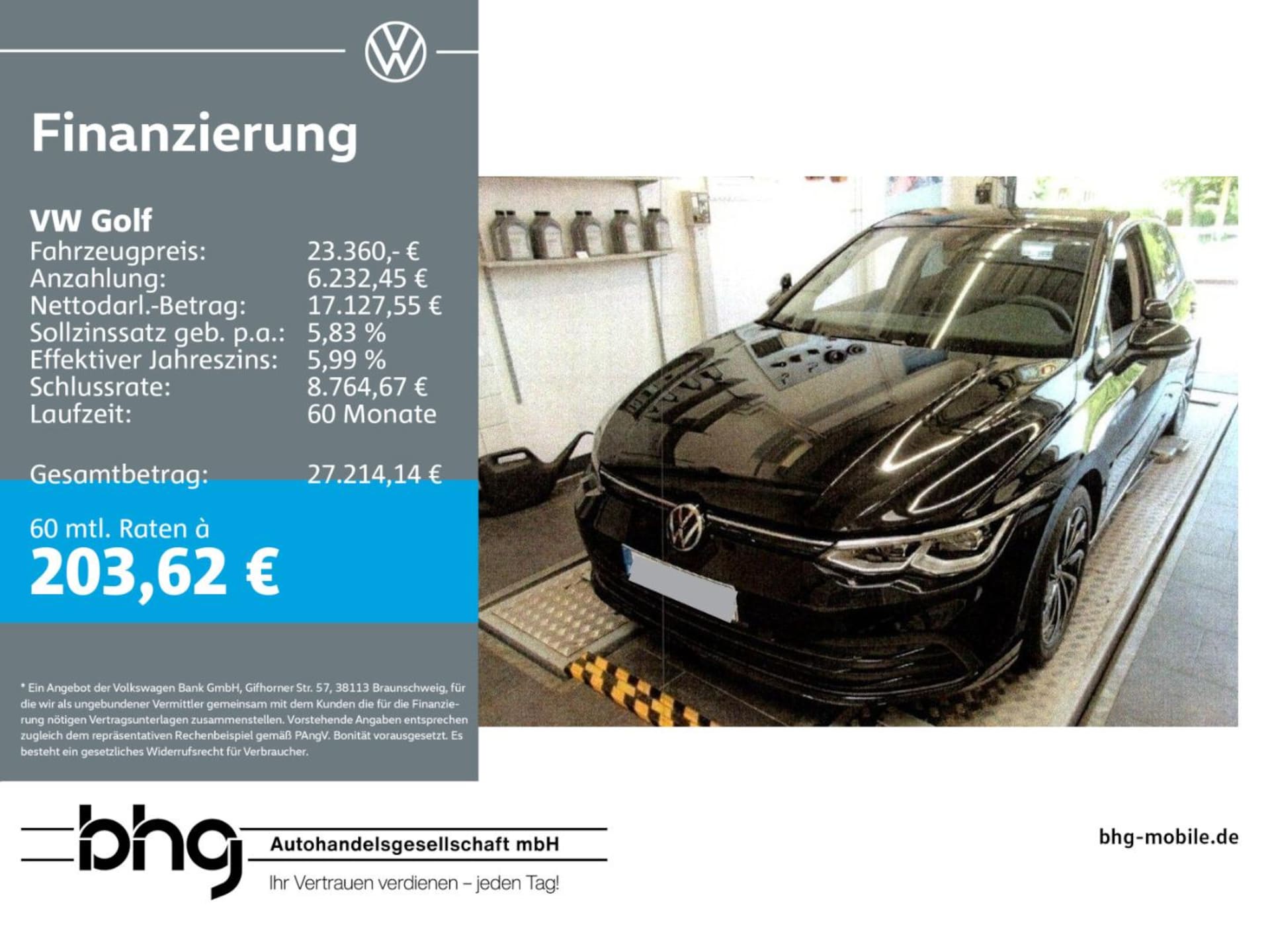 Volkswagen Golf Life