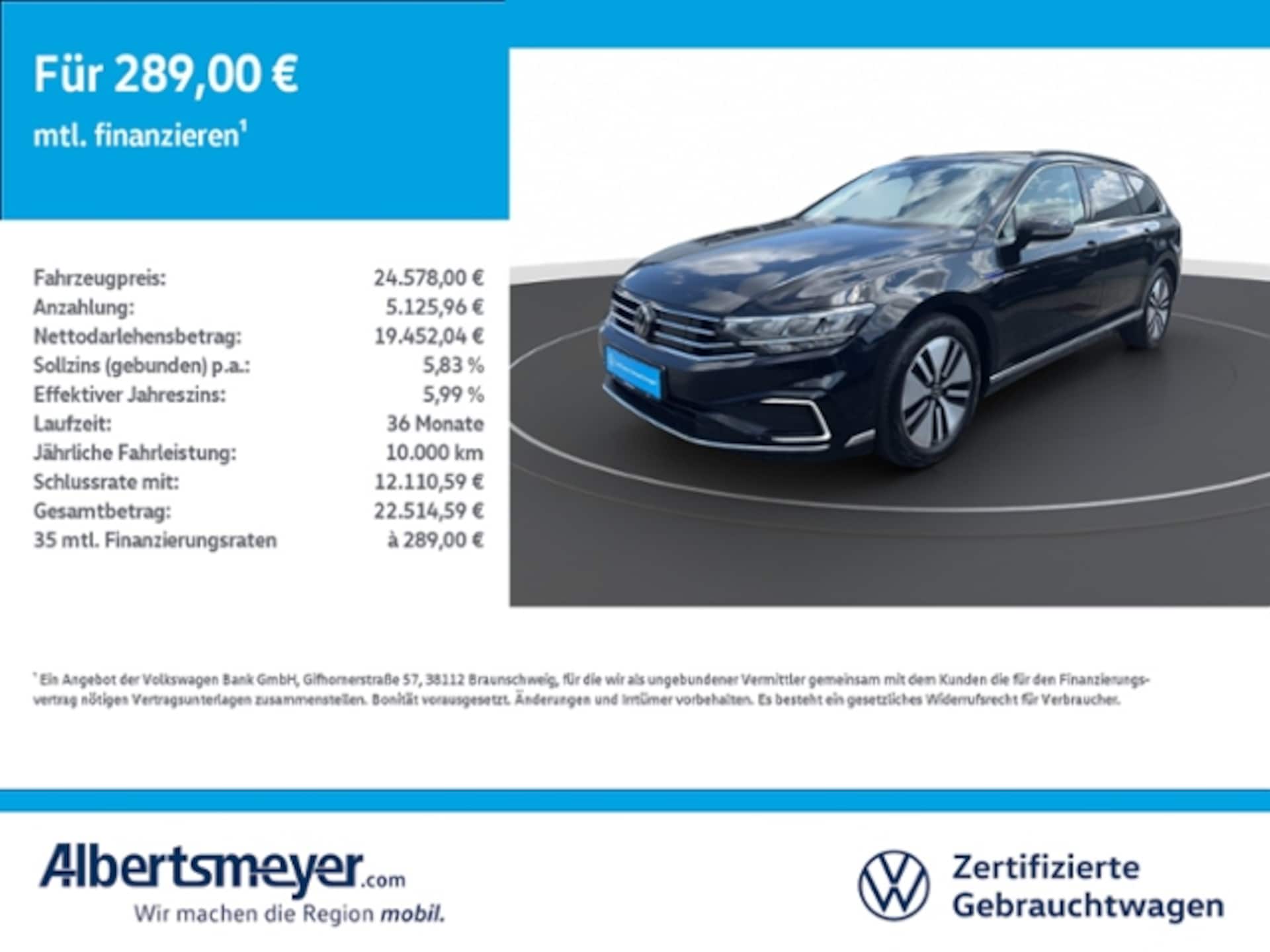 Volkswagen Passat Variant GTE