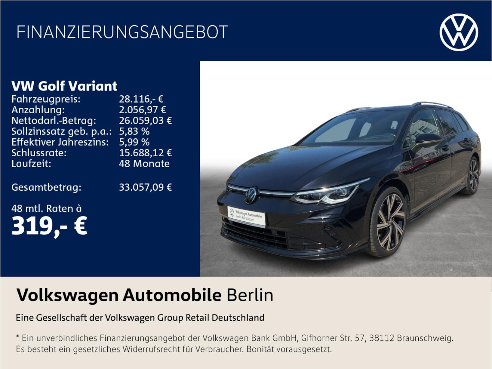 Volkswagen Golf Variant R-Line
