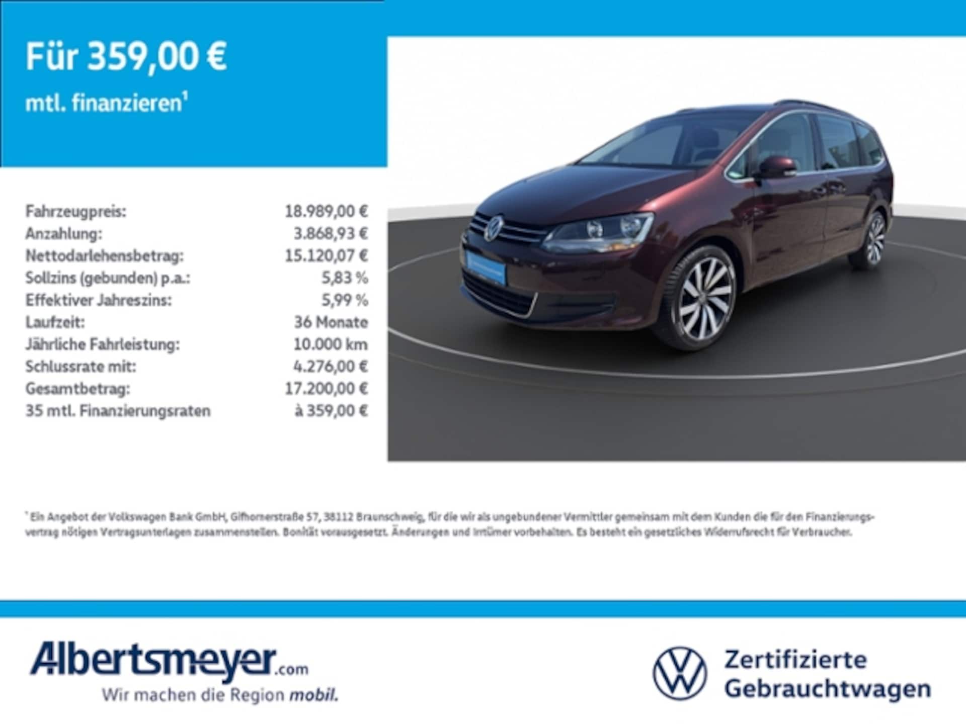 Volkswagen Sharan Comfortline