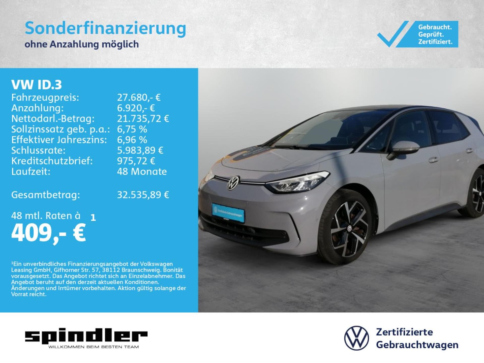 Volkswagen ID.3 MOVE Pro