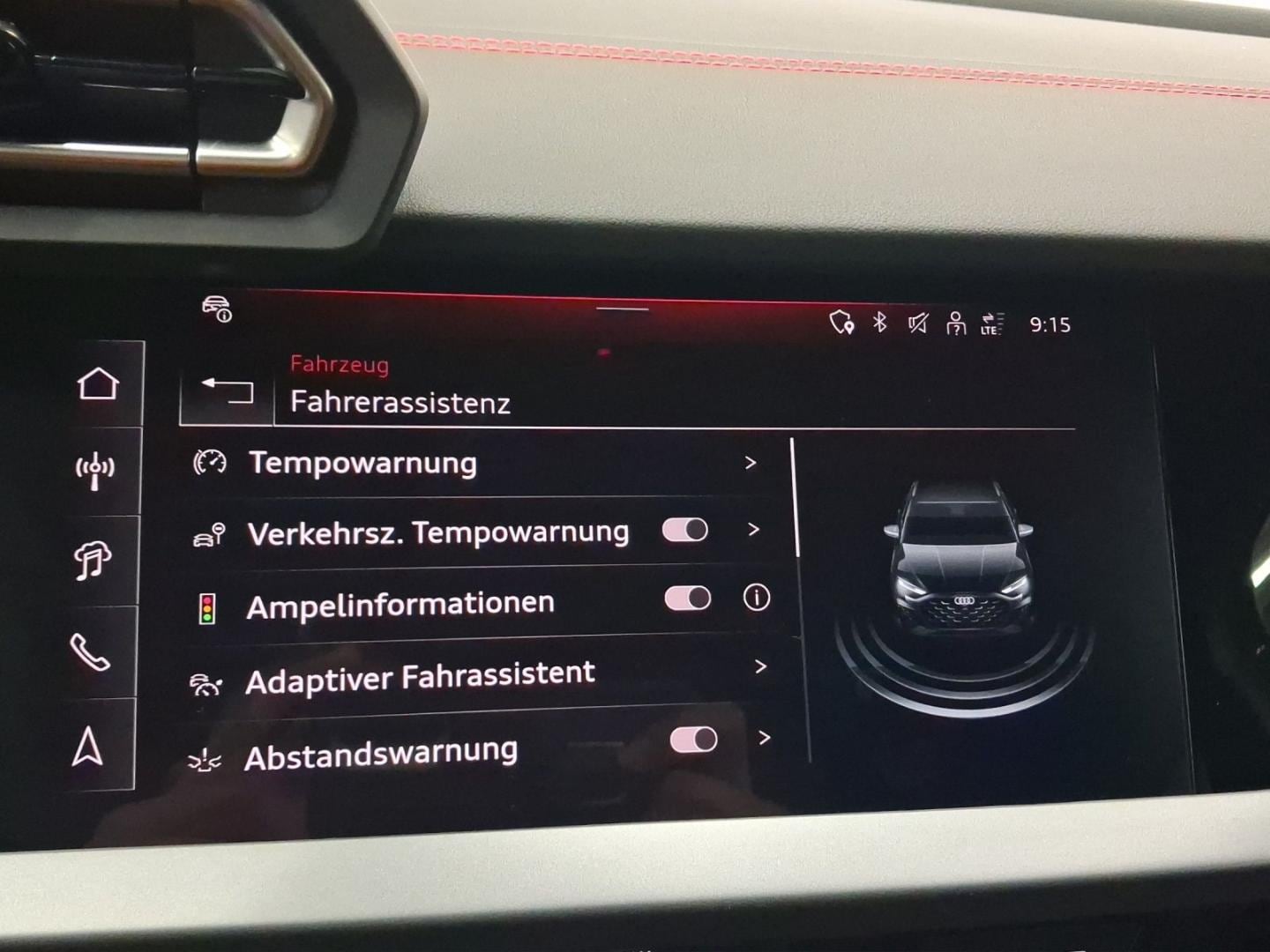 Bild über Audi A3 Sportback TFSI e advanced 40 TFSI e S tronic - für weitere Informationen kontaktieren Sie den Audi Partner