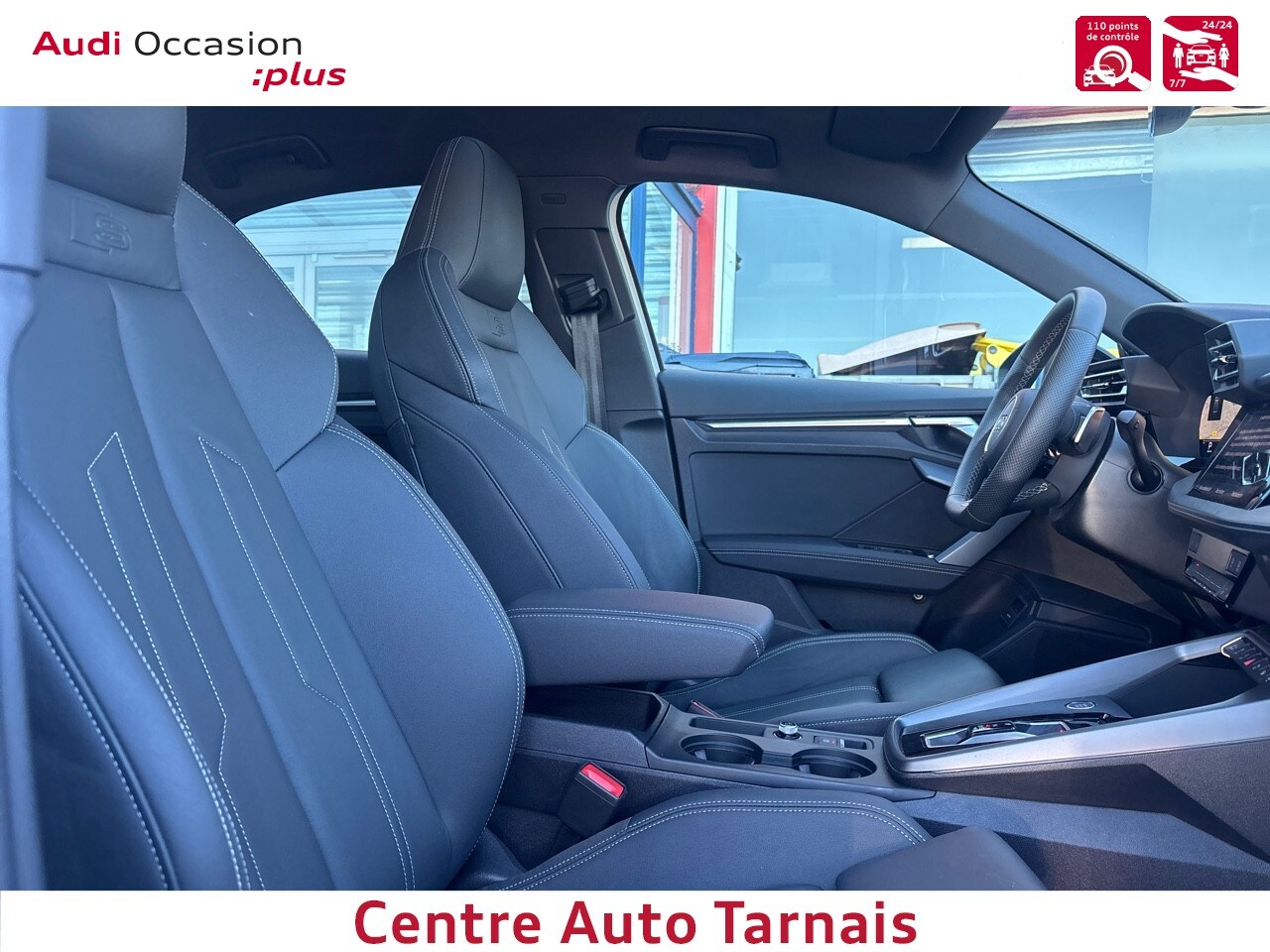 Image about Audi A3 Berline S line 35 TFSI Hybride 110 kW (150 ch) S tronic