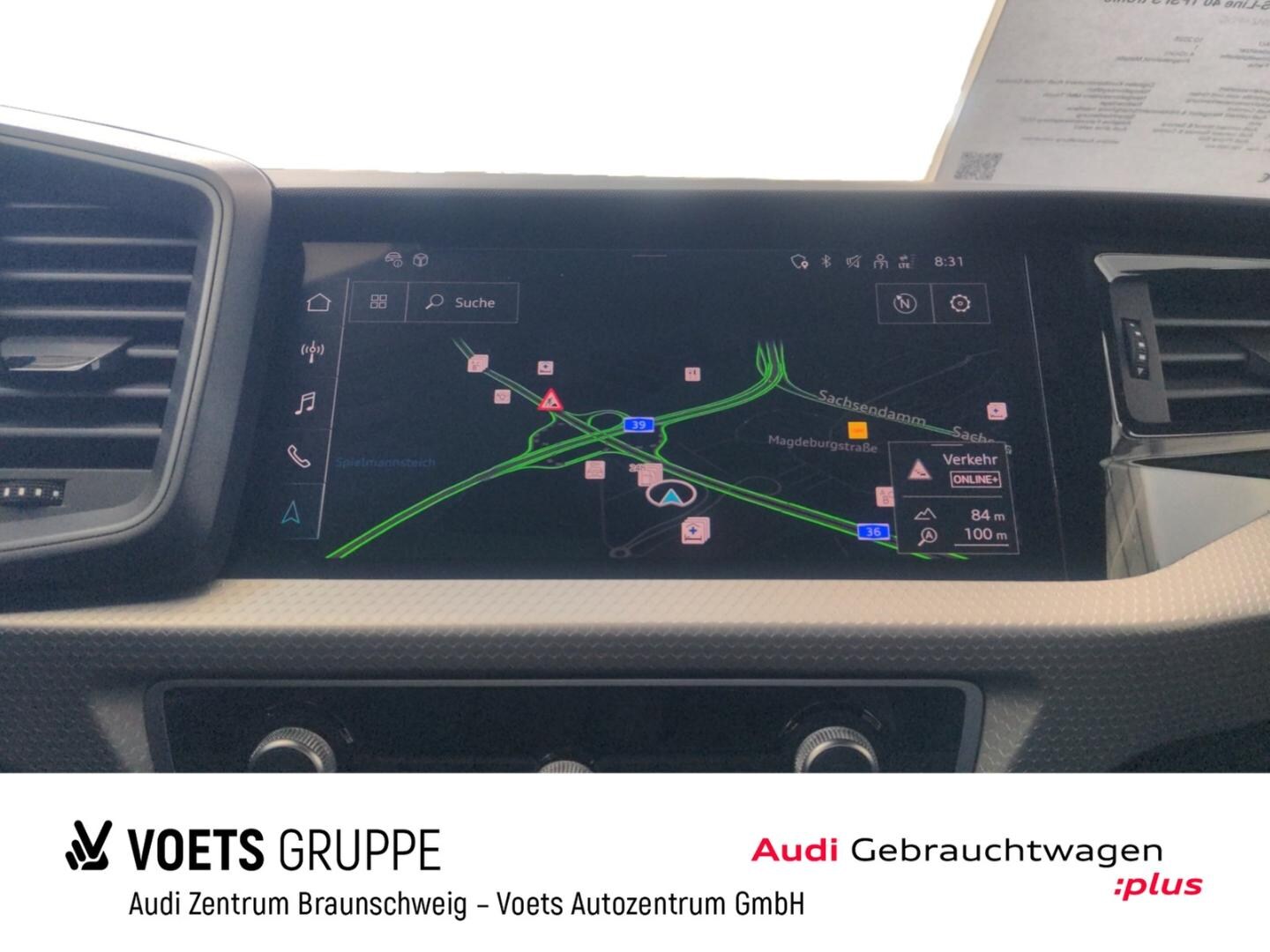 Bild über Audi A1 Sportback S line 40 TFSI S tronic - für weitere Informationen kontaktieren Sie den Audi Partner