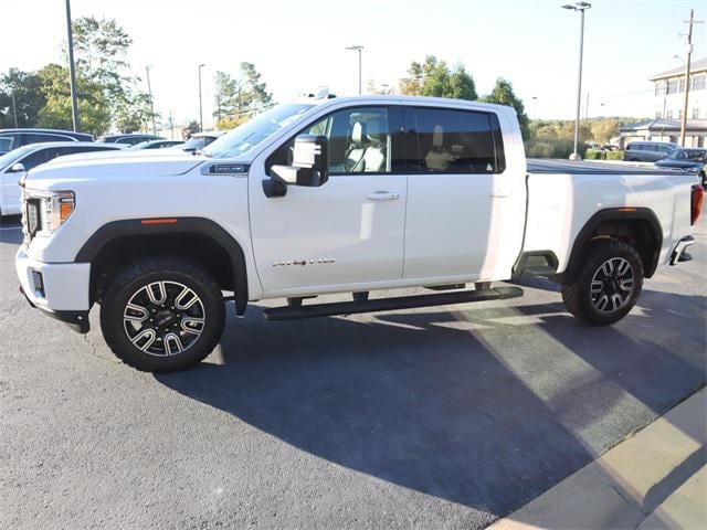 Used 2021 GMC Sierra 2500HD AT4 with VIN 1GT49PE77MF310154 for sale in Little Rock