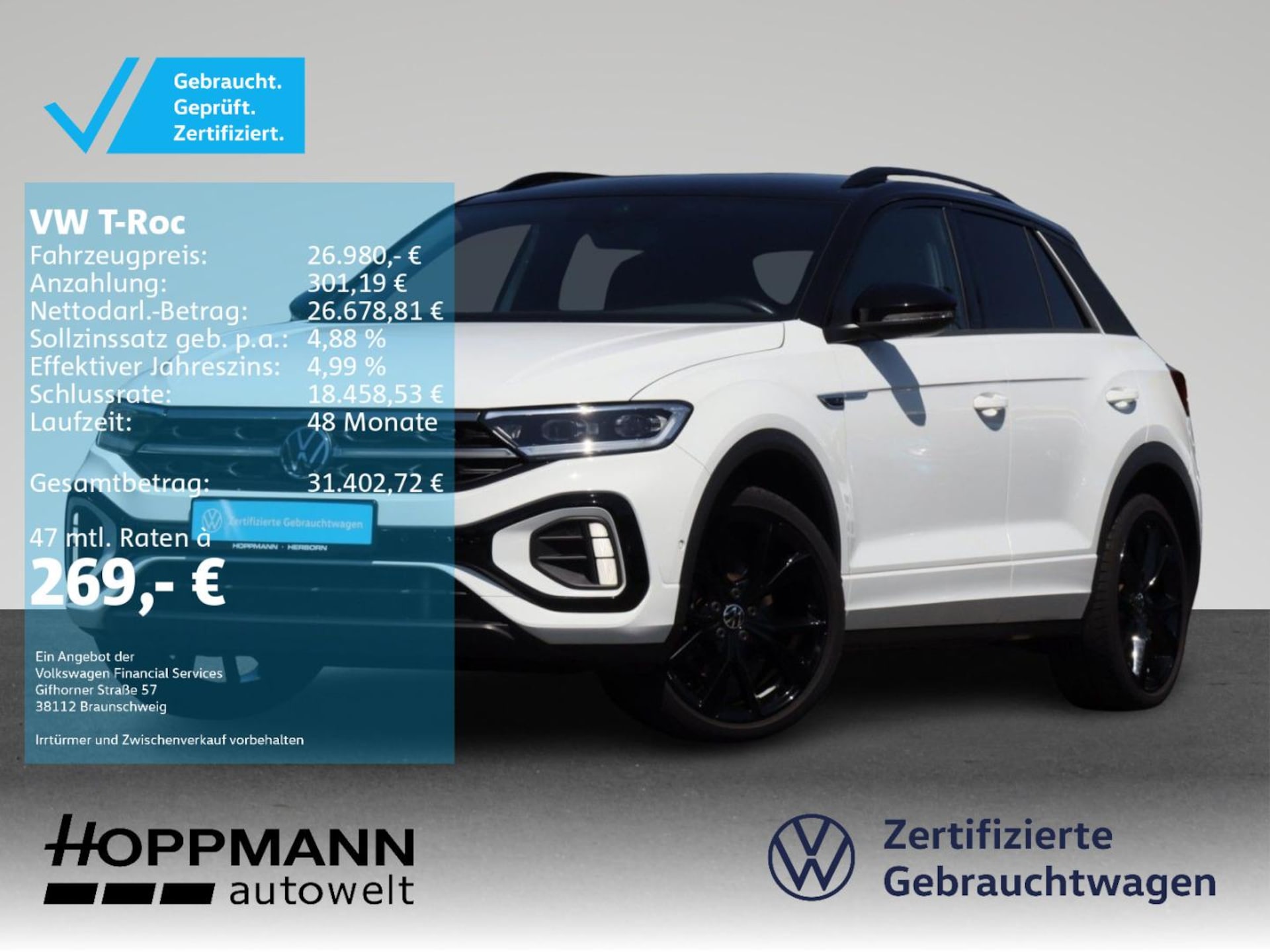 Volkswagen T-Roc R-Line