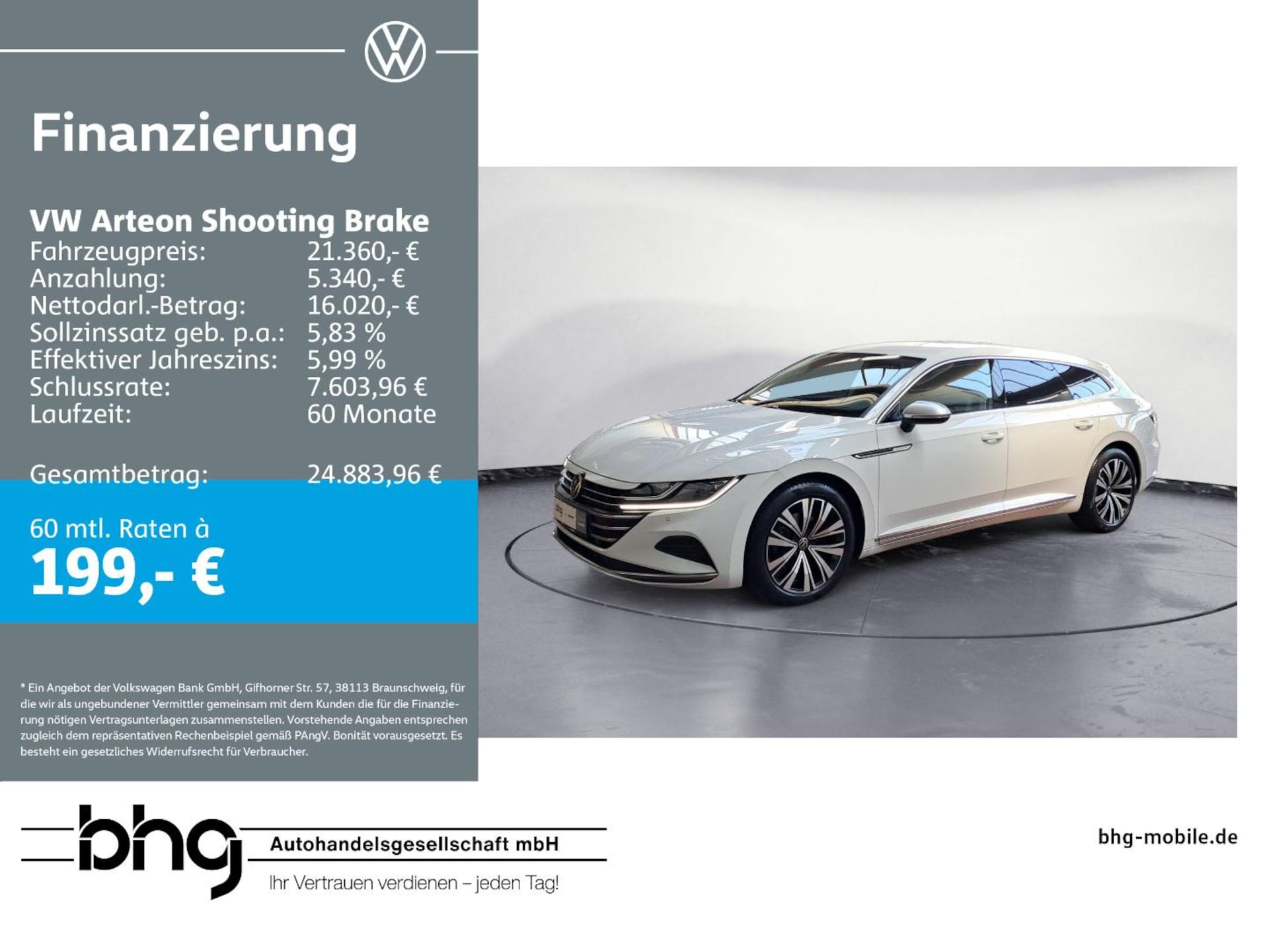 Volkswagen Arteon Shooting Brake