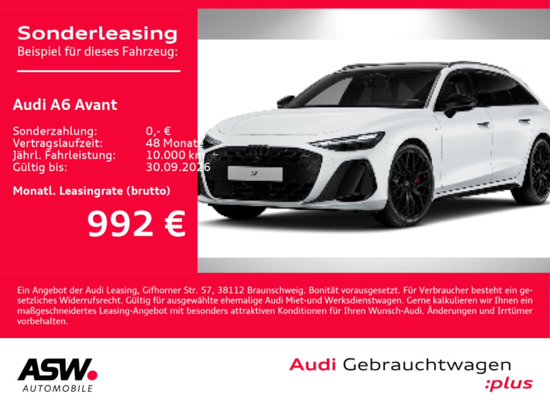 Audi A6 Avant edition one