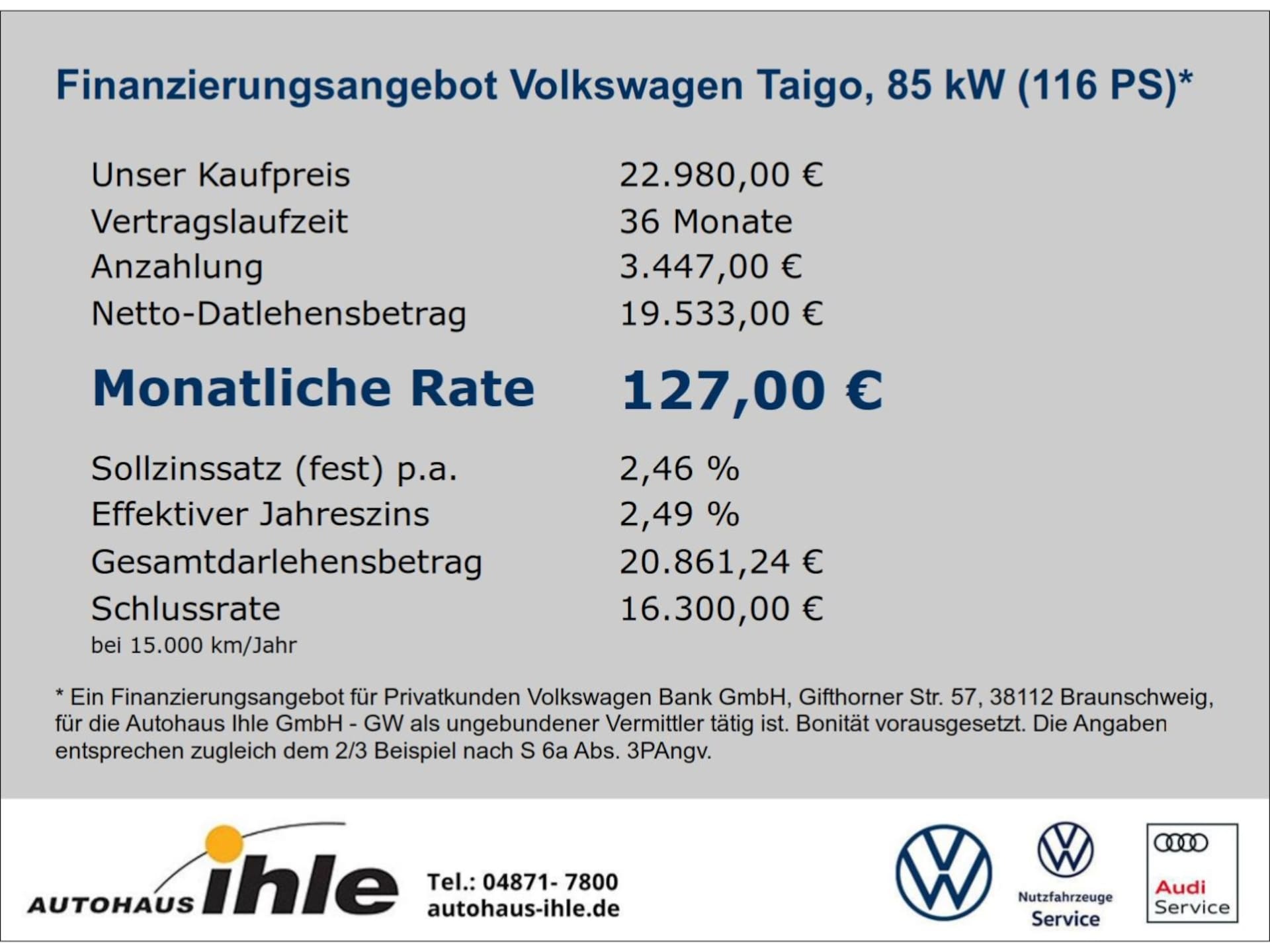 Volkswagen Taigo Goal