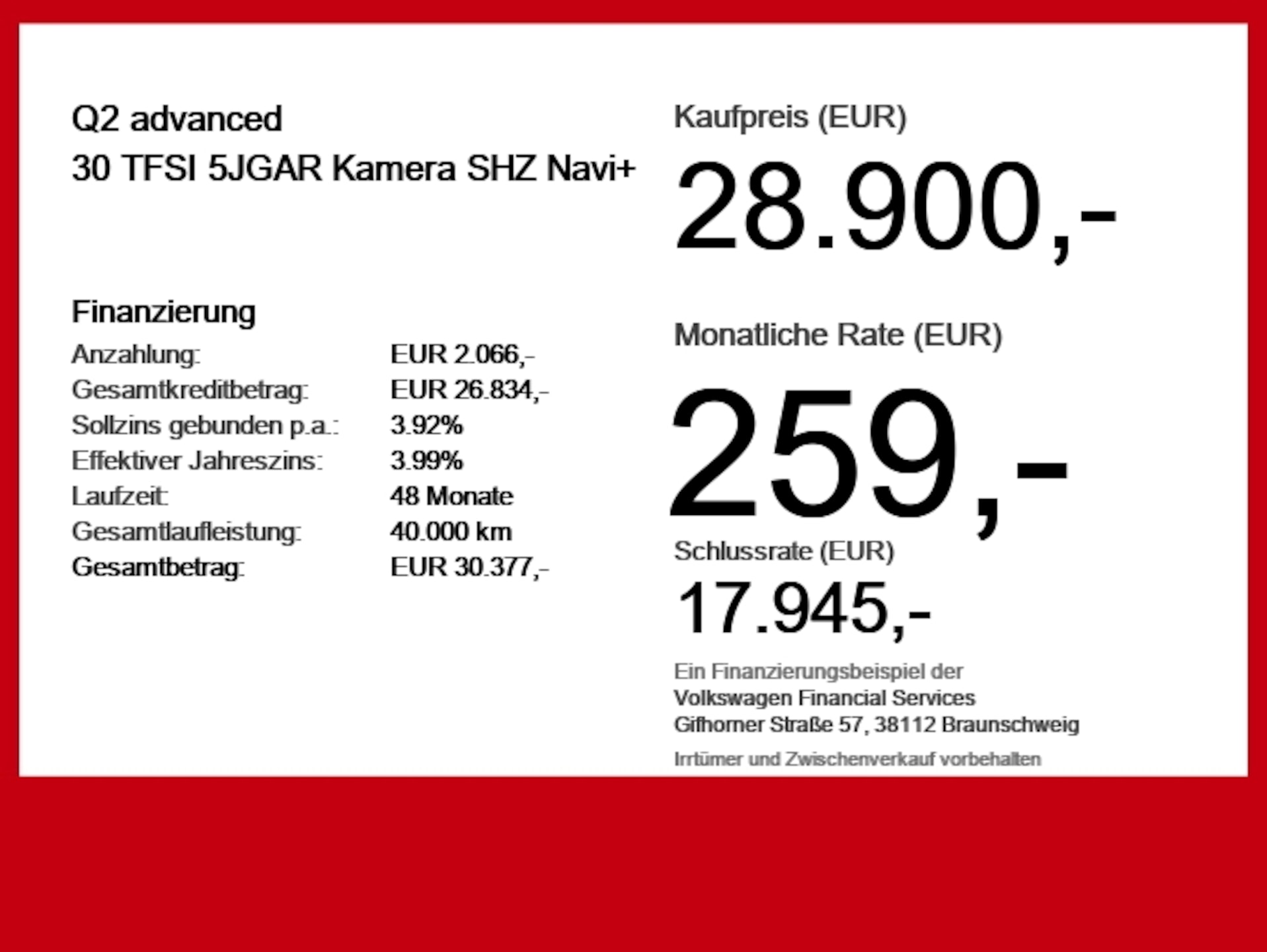 Audi Q2 Advanced