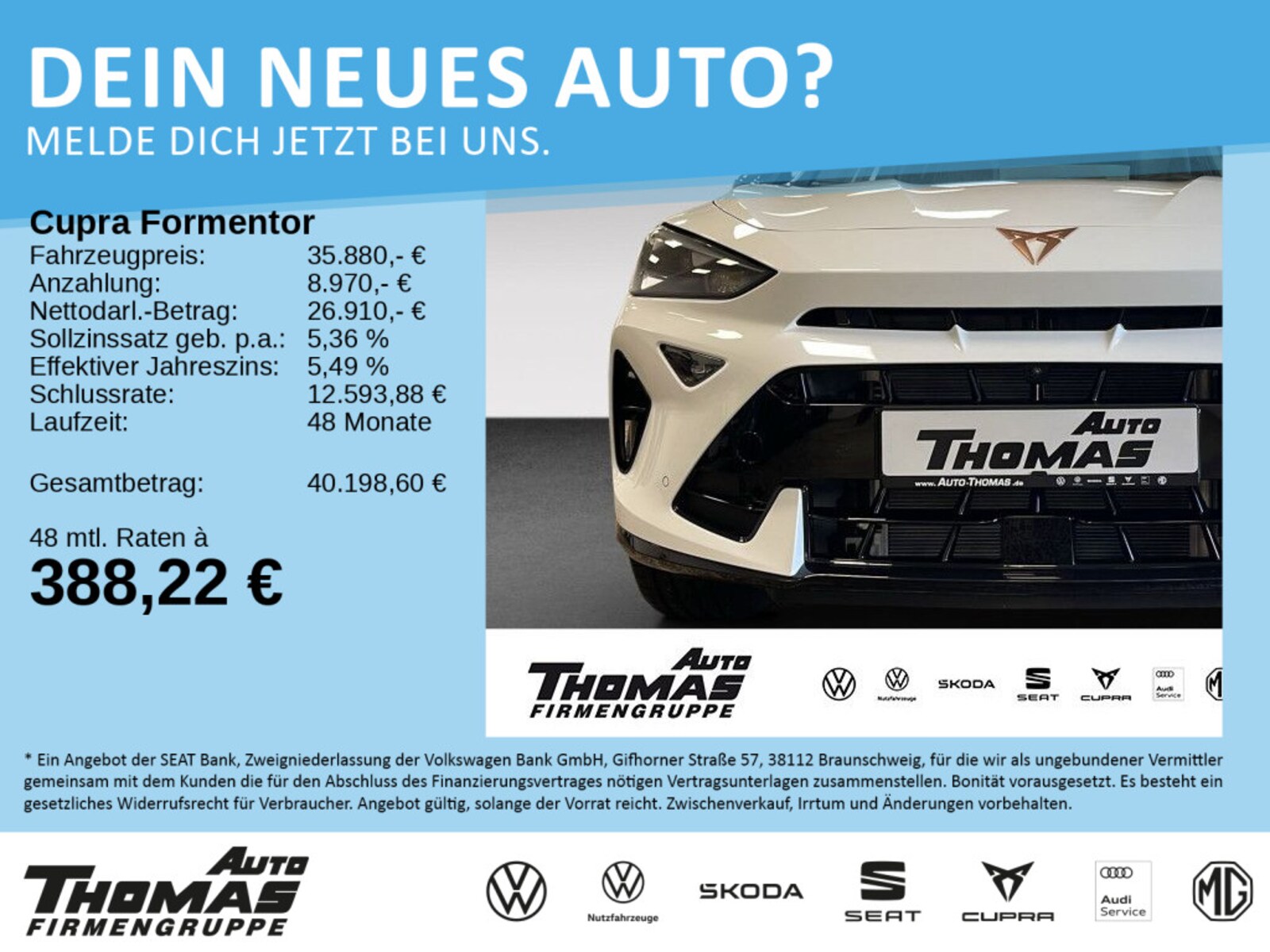 CUPRA Formentor – Bild 2