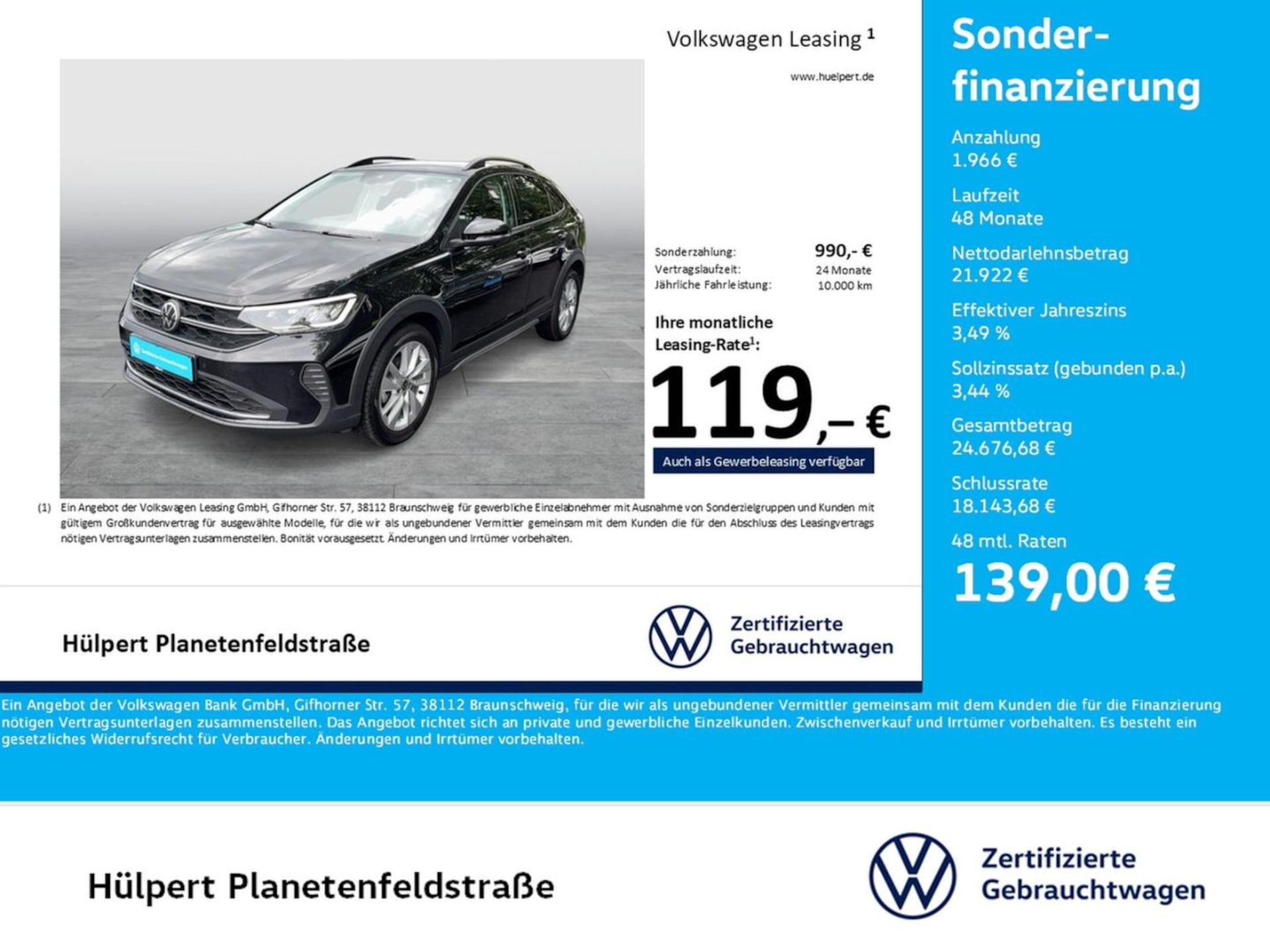 Volkswagen Taigo Life