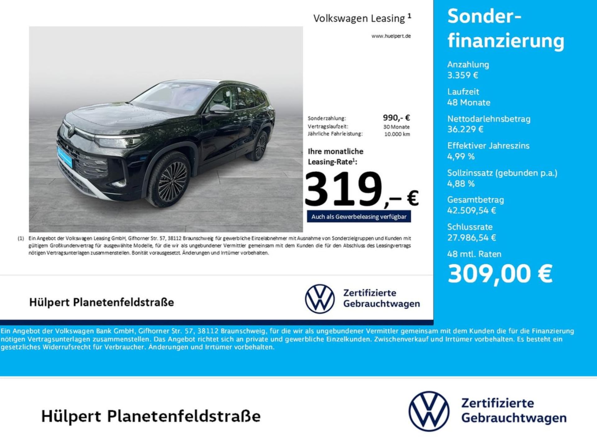 Volkswagen Tayron Elegance