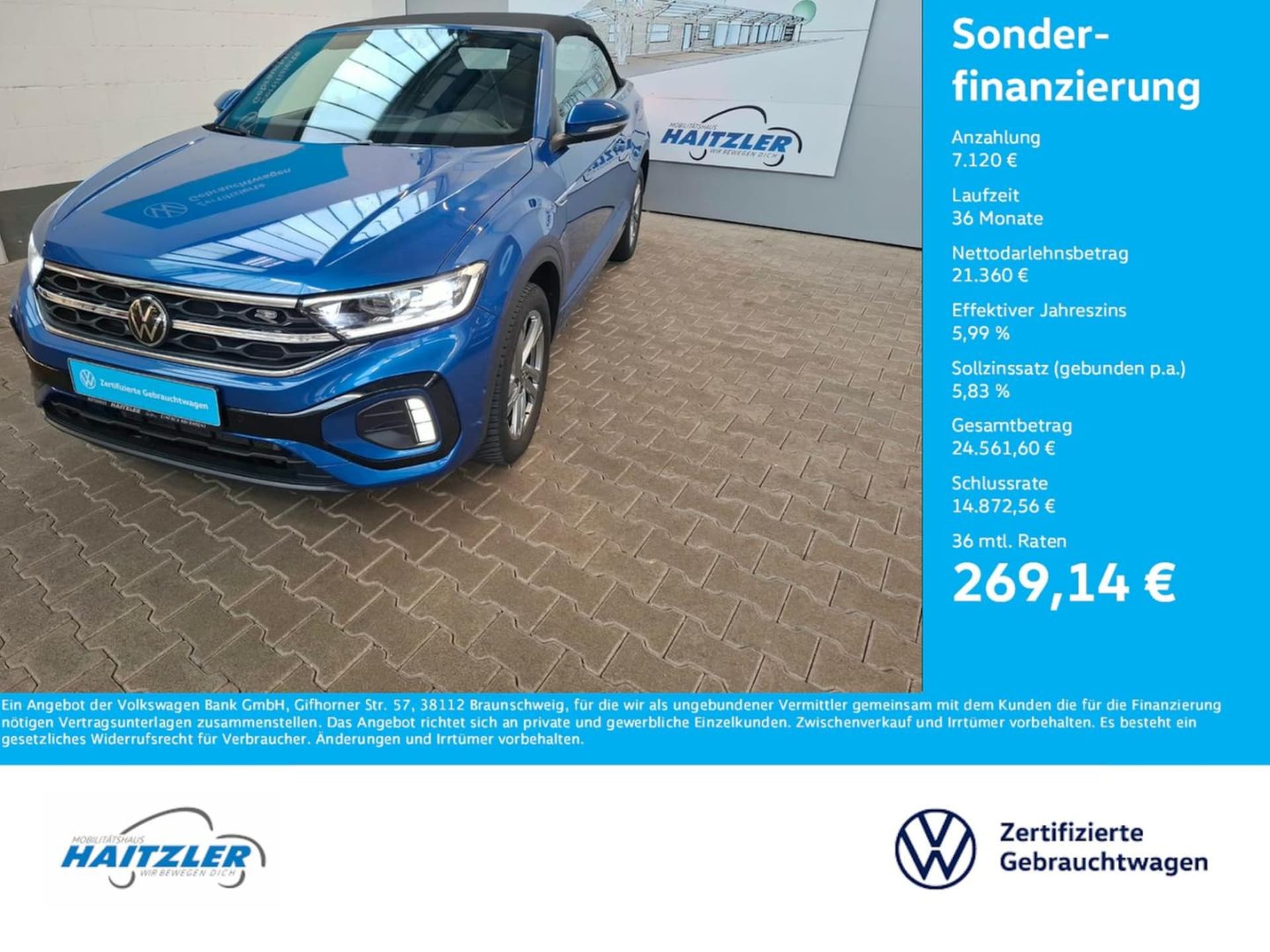 Volkswagen T-Roc Cabriolet 2023