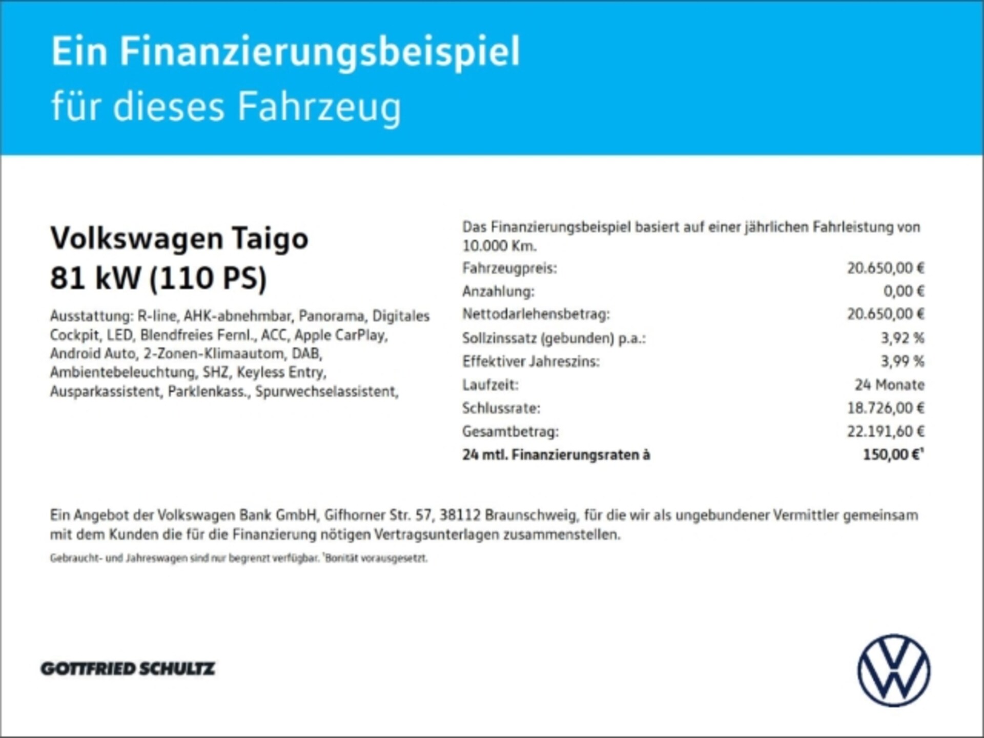 Volkswagen Taigo R-Line