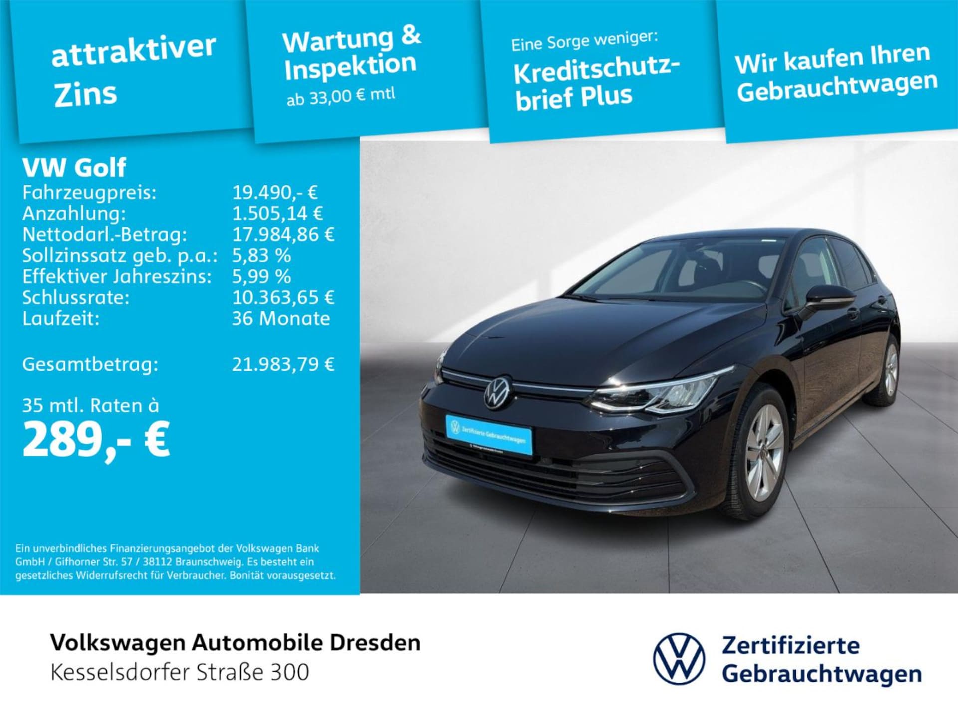 Volkswagen Golf Life