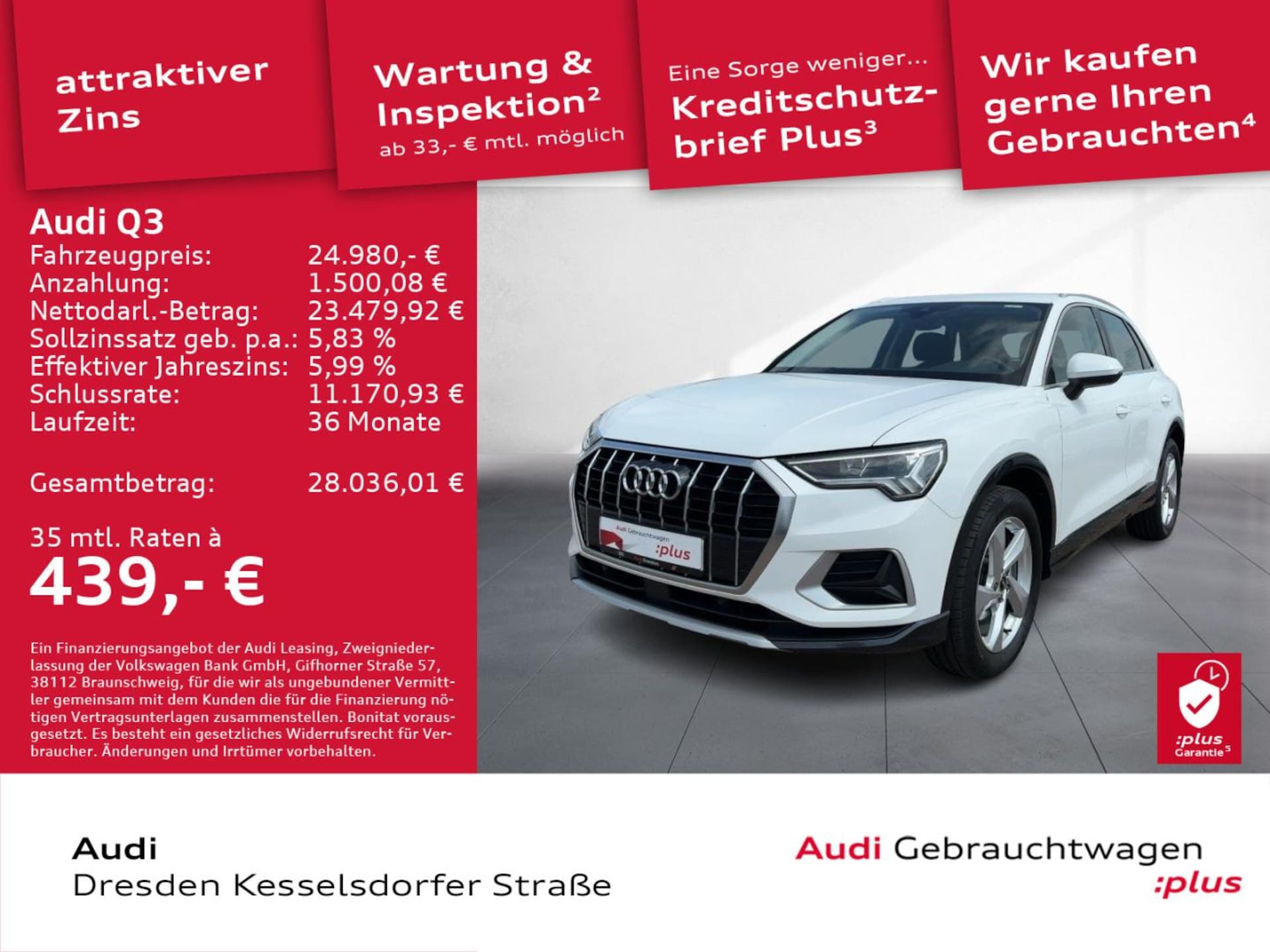 Audi Q3 SUV advanced