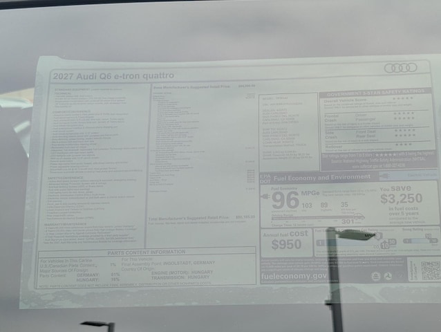 2027 Audi Q6 e-tron